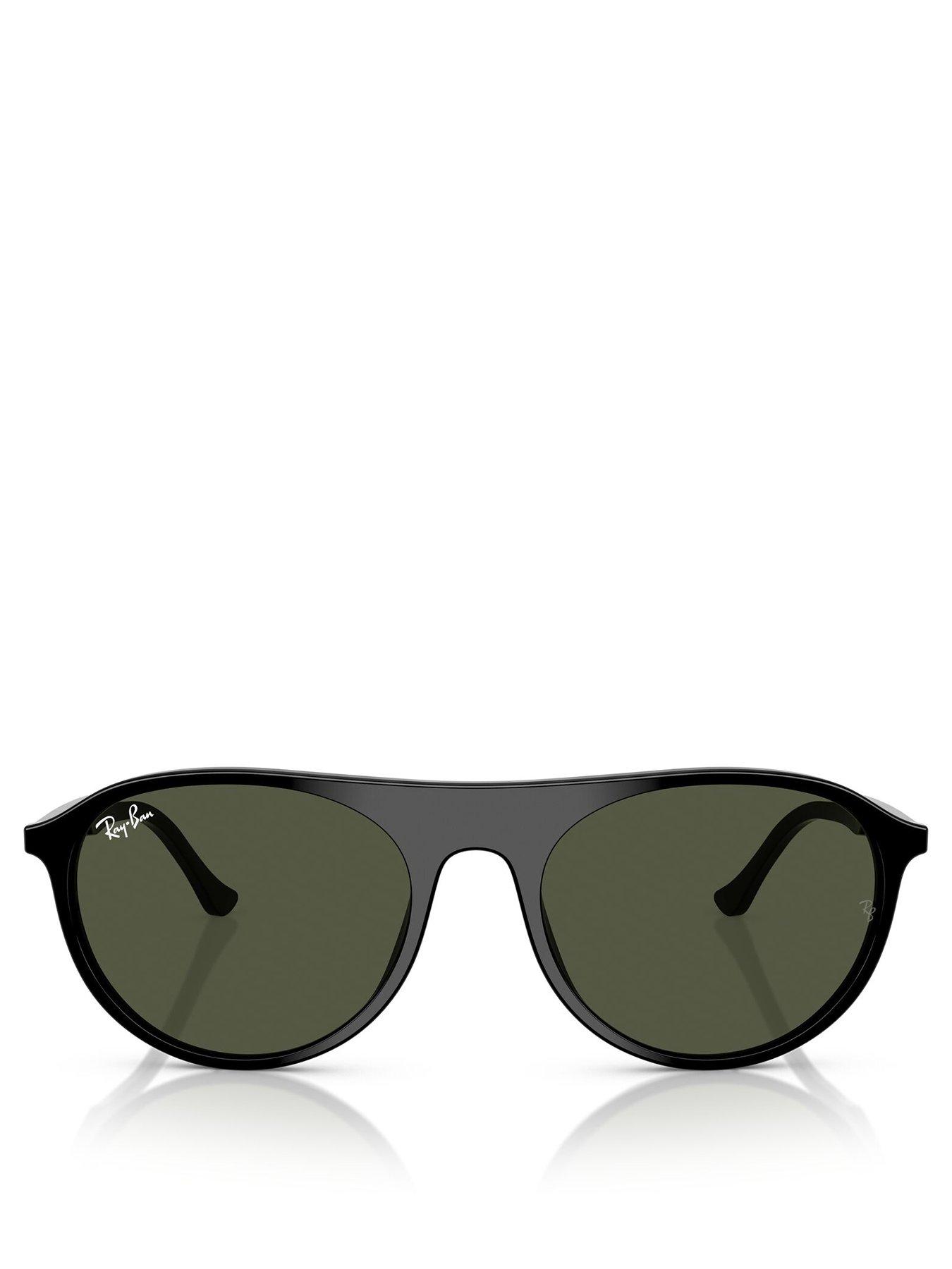Image 3 of 4 of Ray-Ban Ray Ban 0Rb2215 Round Sunglasses- Black