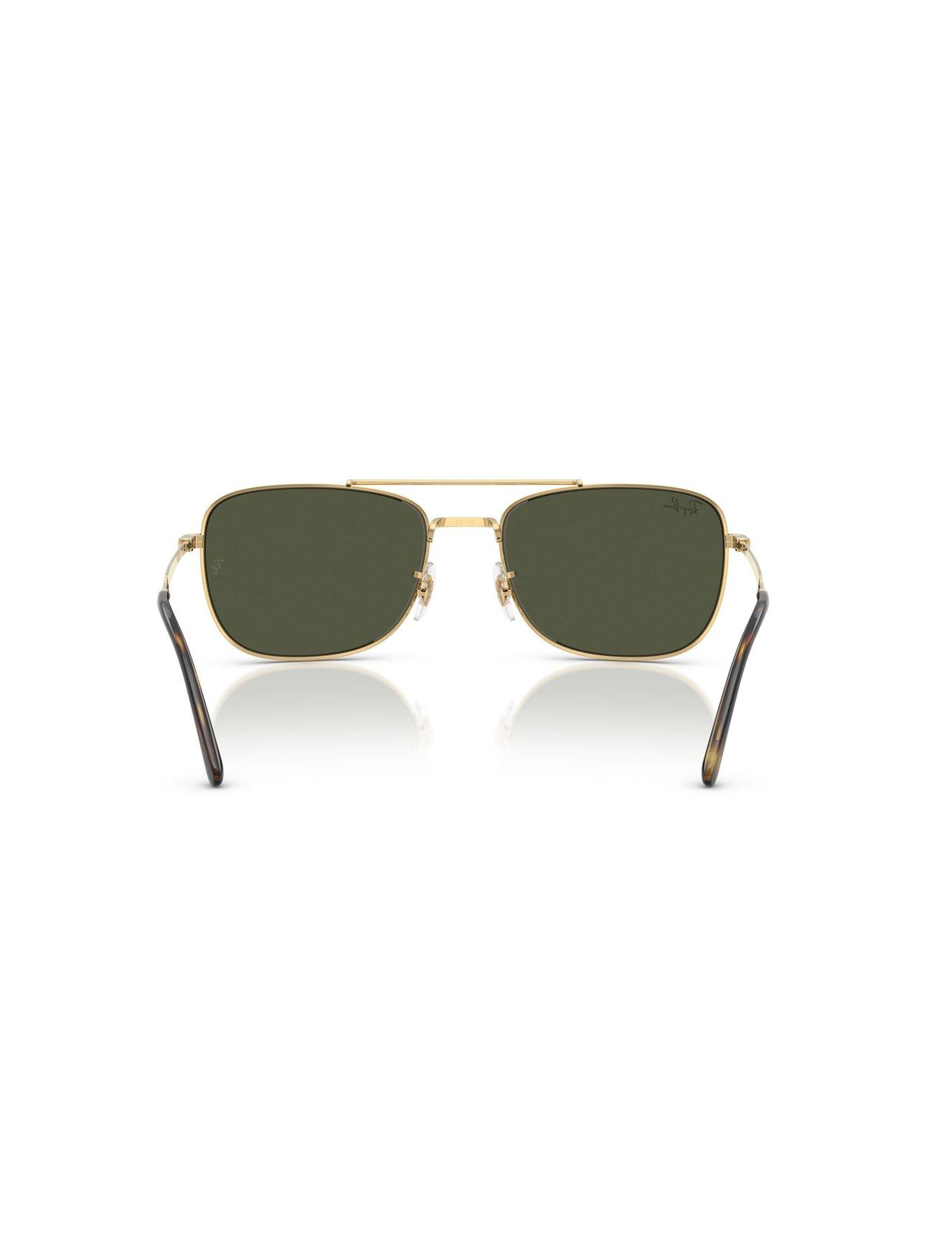 ray-ban-ray-ban-0rb3755-square-sunglasses--golddetail