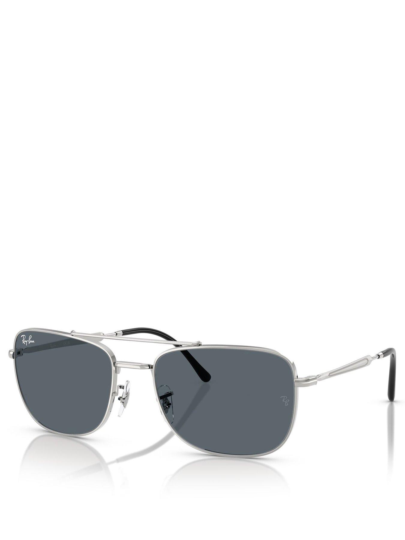 ray-ban-ray-ban-0rb3755-square-sunglasses--silver
