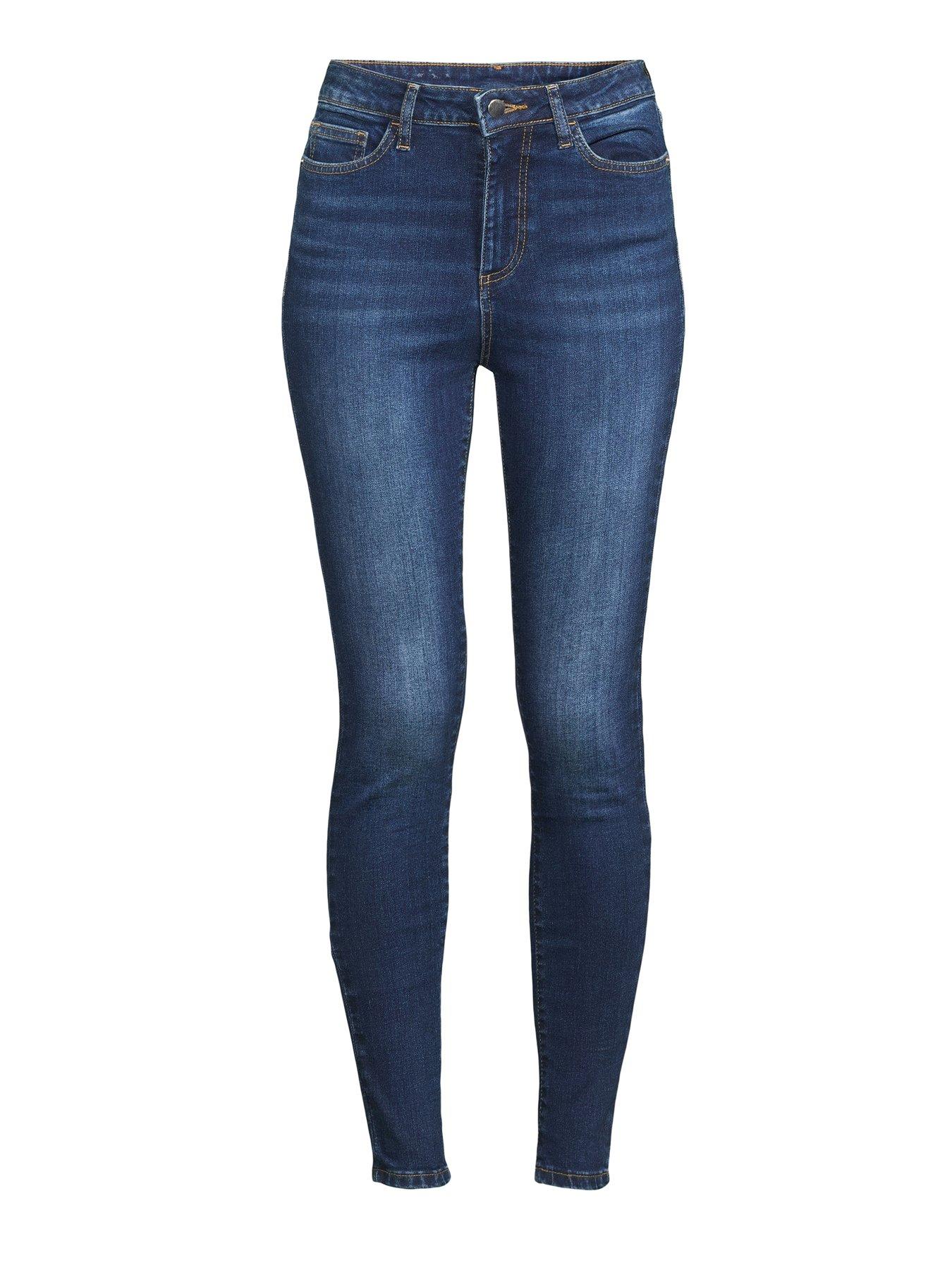 Image 7 of 7 of The Very Collection Florence High Rise Skinny Jeans - Dark Wash