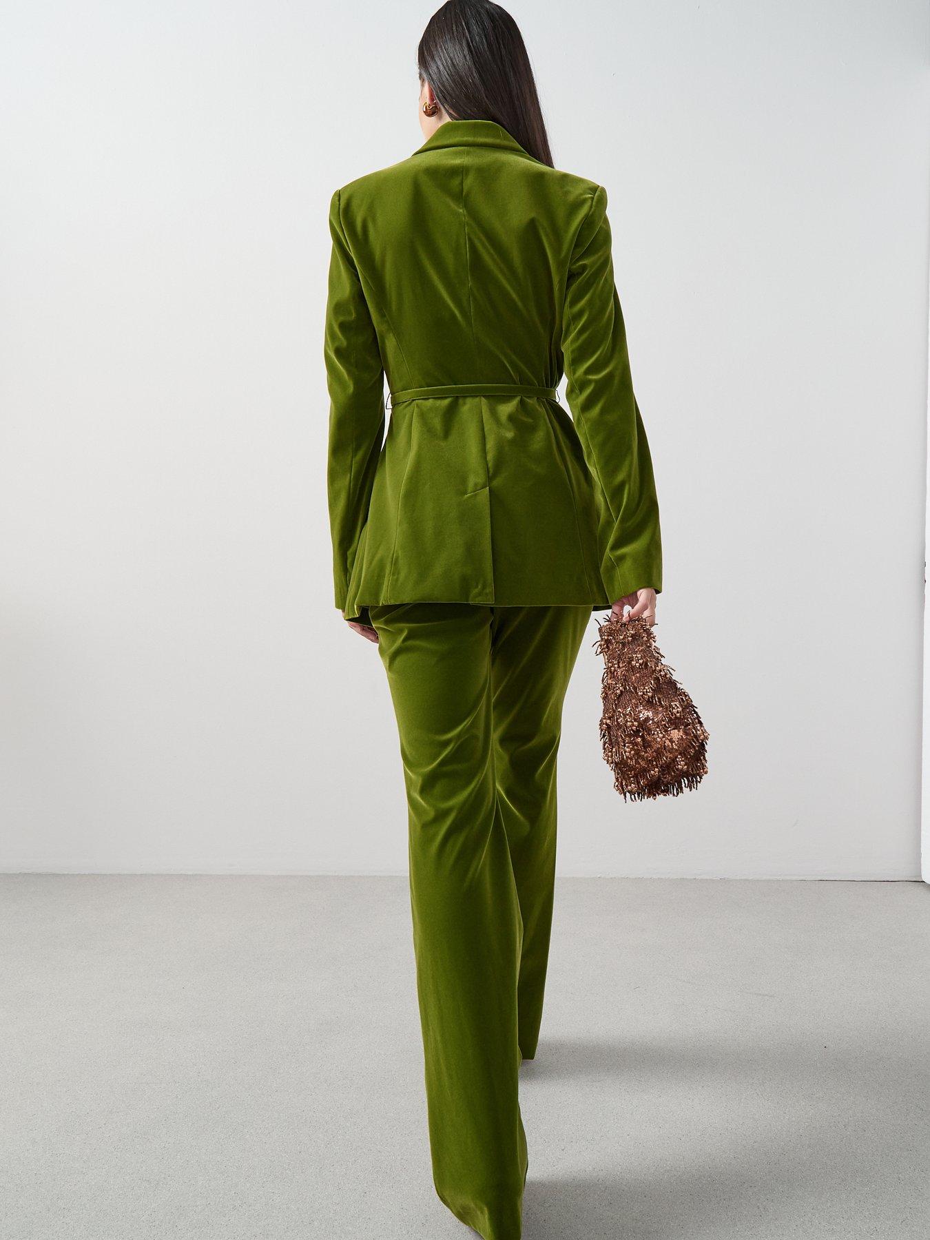the-very-collection-sculpted-velvet-blazer-greenstillFront