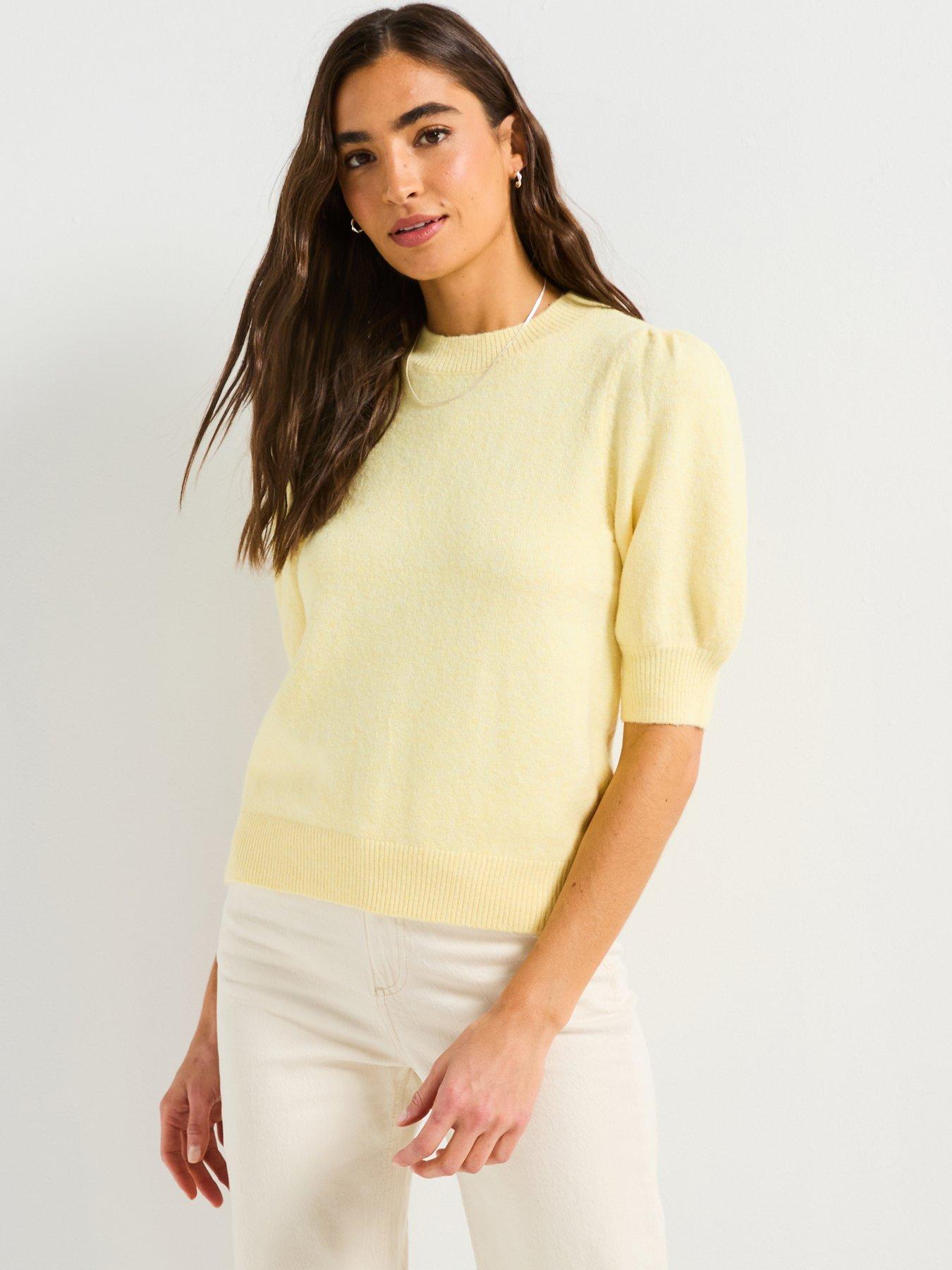 Vero Moda Doffy Pullover Jumper - Yellow