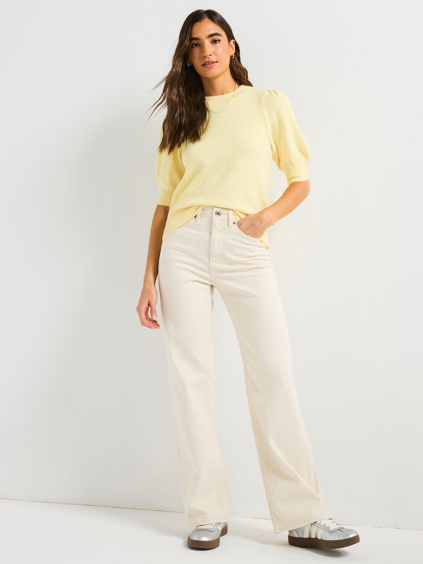 vero-moda-doffy-pullover-jumper-yellowback