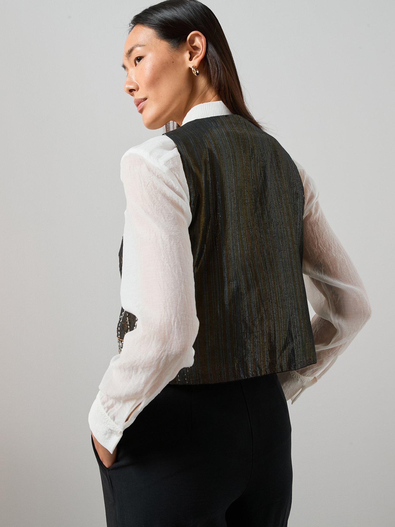 the-very-collection-embellished-tie-front-waist-coat-blackstillFront