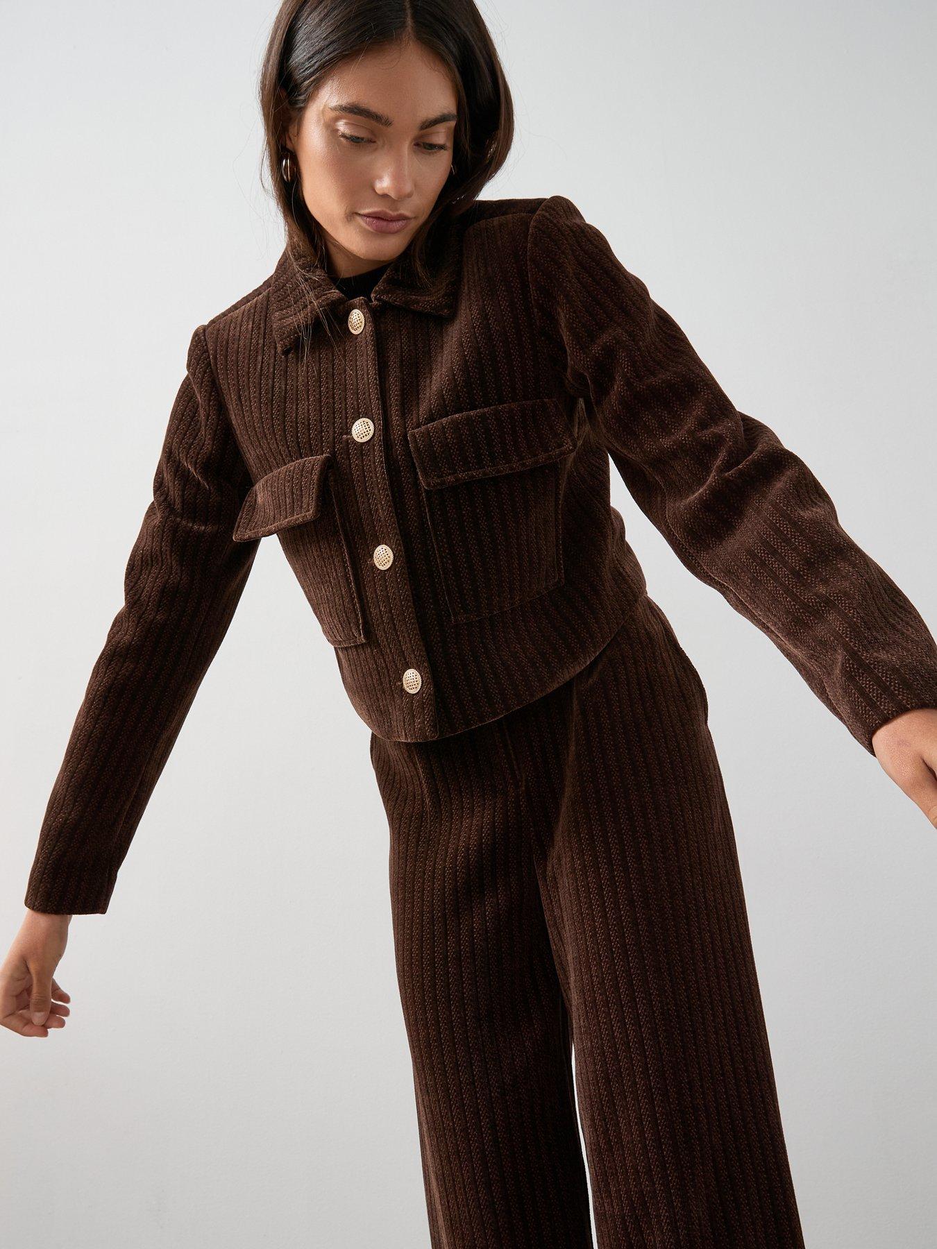 the-very-collection-cord-structured-cropped-blazer-browndetail