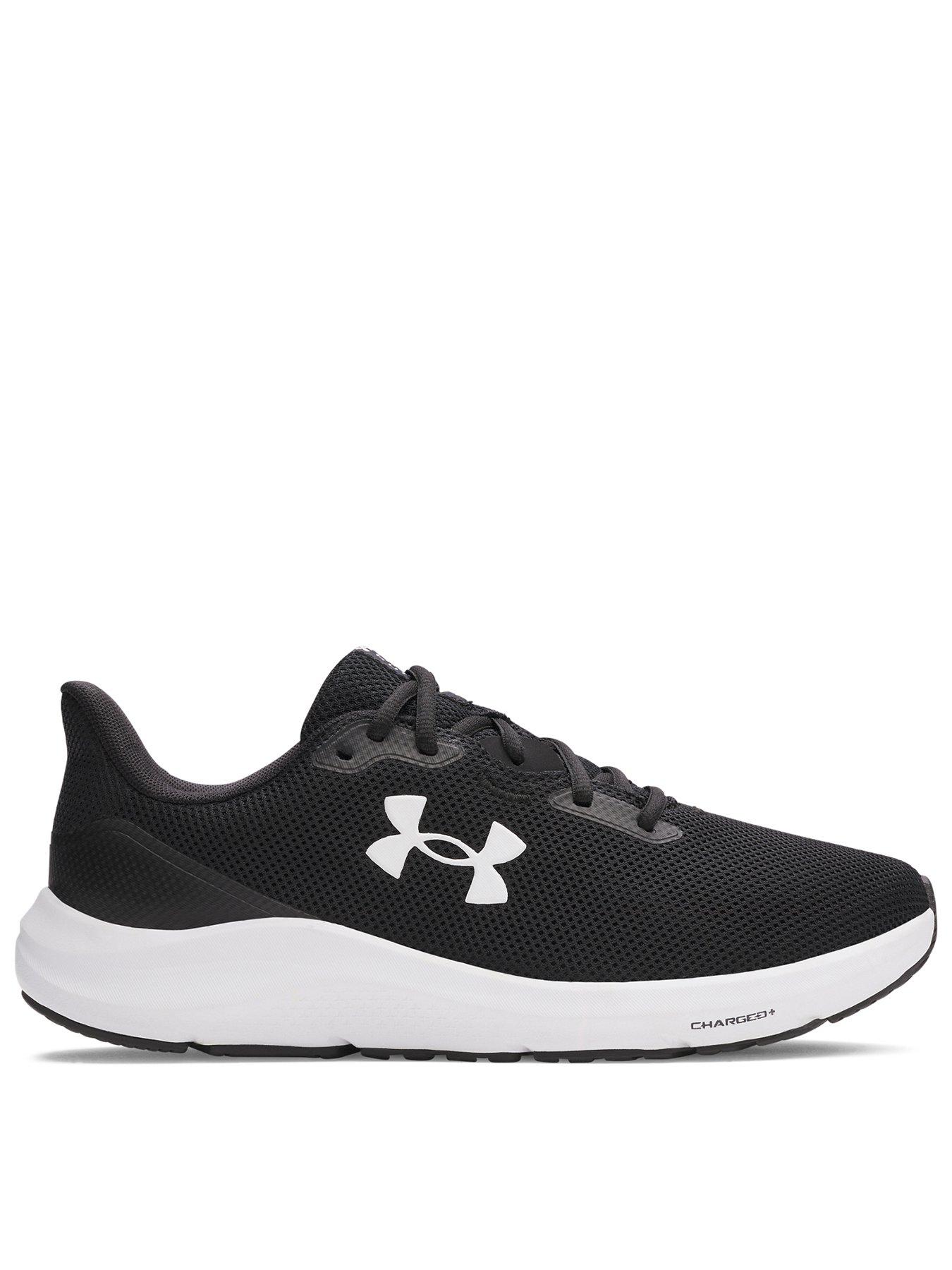 Image of UNDER ARMOUR Mens Running Charged Pursuit 4 Trainers - Black