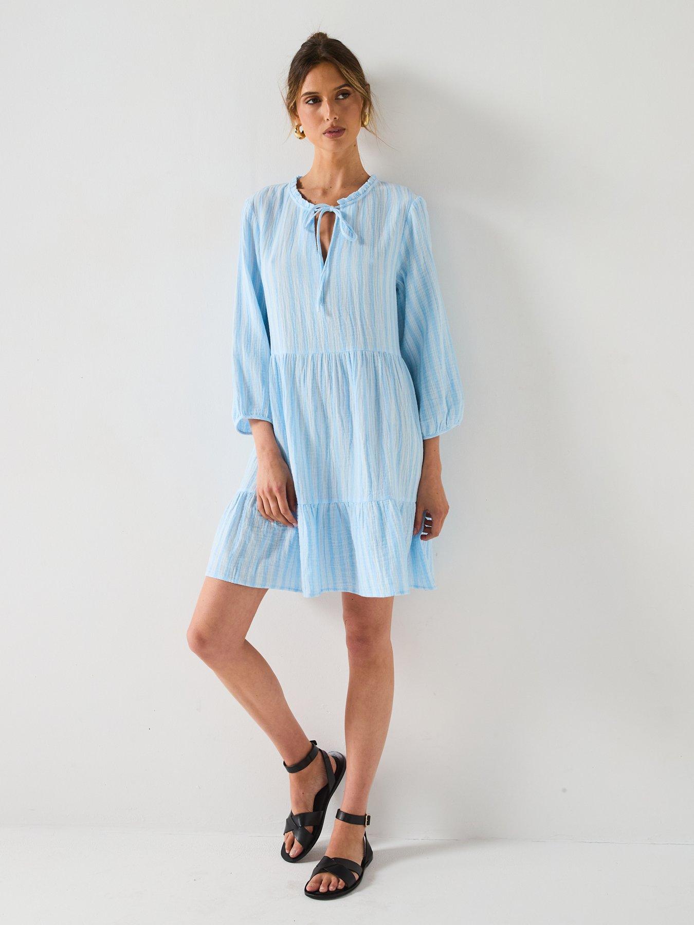 vero-moda-nanna-34-woven-dress-blueback