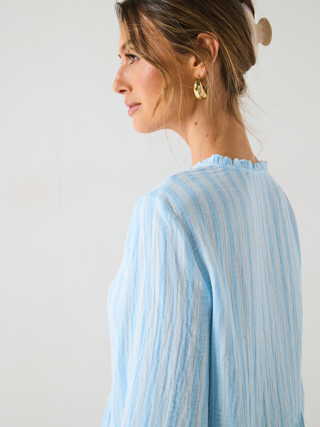vero-moda-nanna-34-woven-dress-blueoutfit