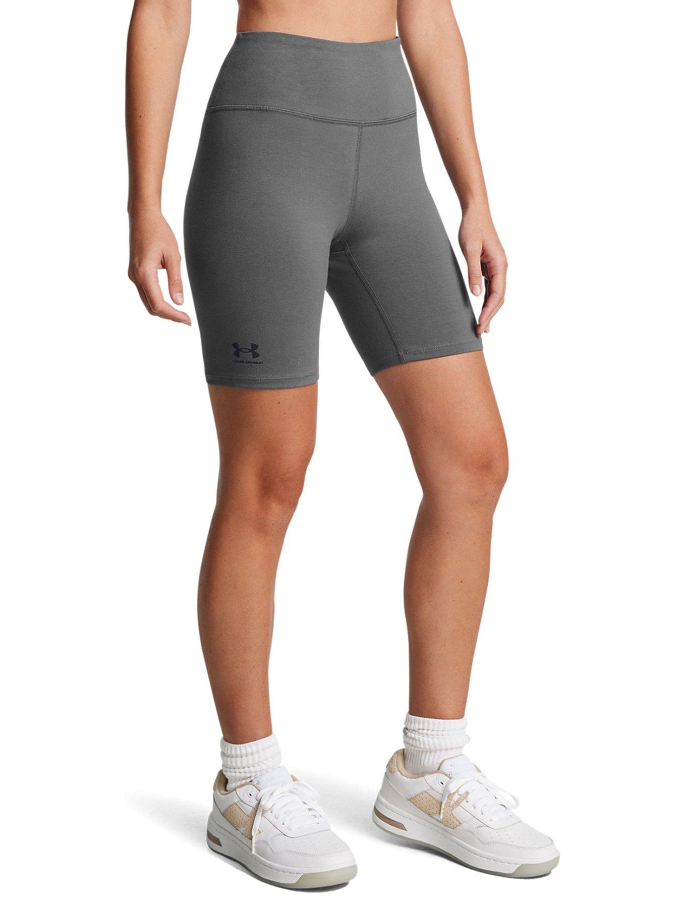 UNDER ARMOUR Women's Rival 7 Inch Shorts - Grey