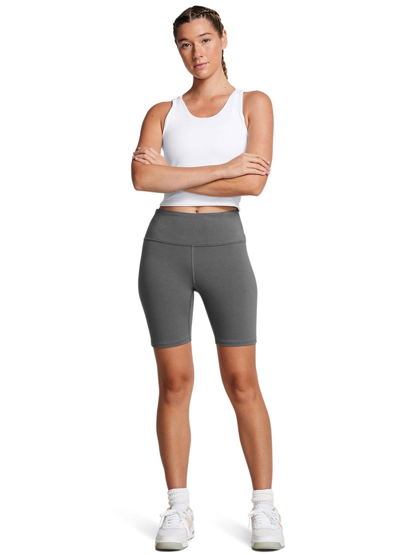 Image 3 of 4 of UNDER ARMOUR Women's Rival 7 Inch Shorts - Grey