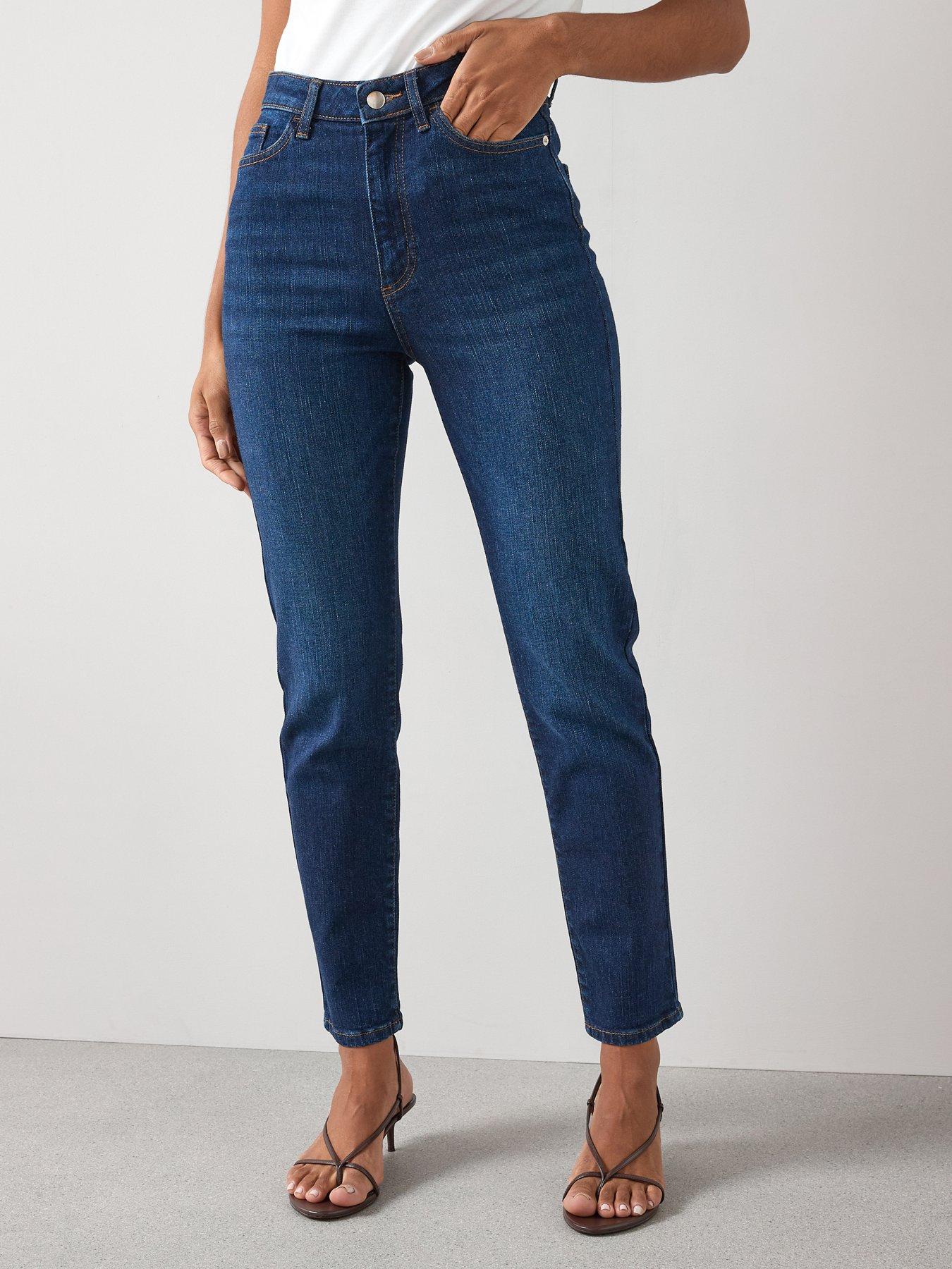 The Very Collection Issie Slim Leg Jeans - Dark Wash