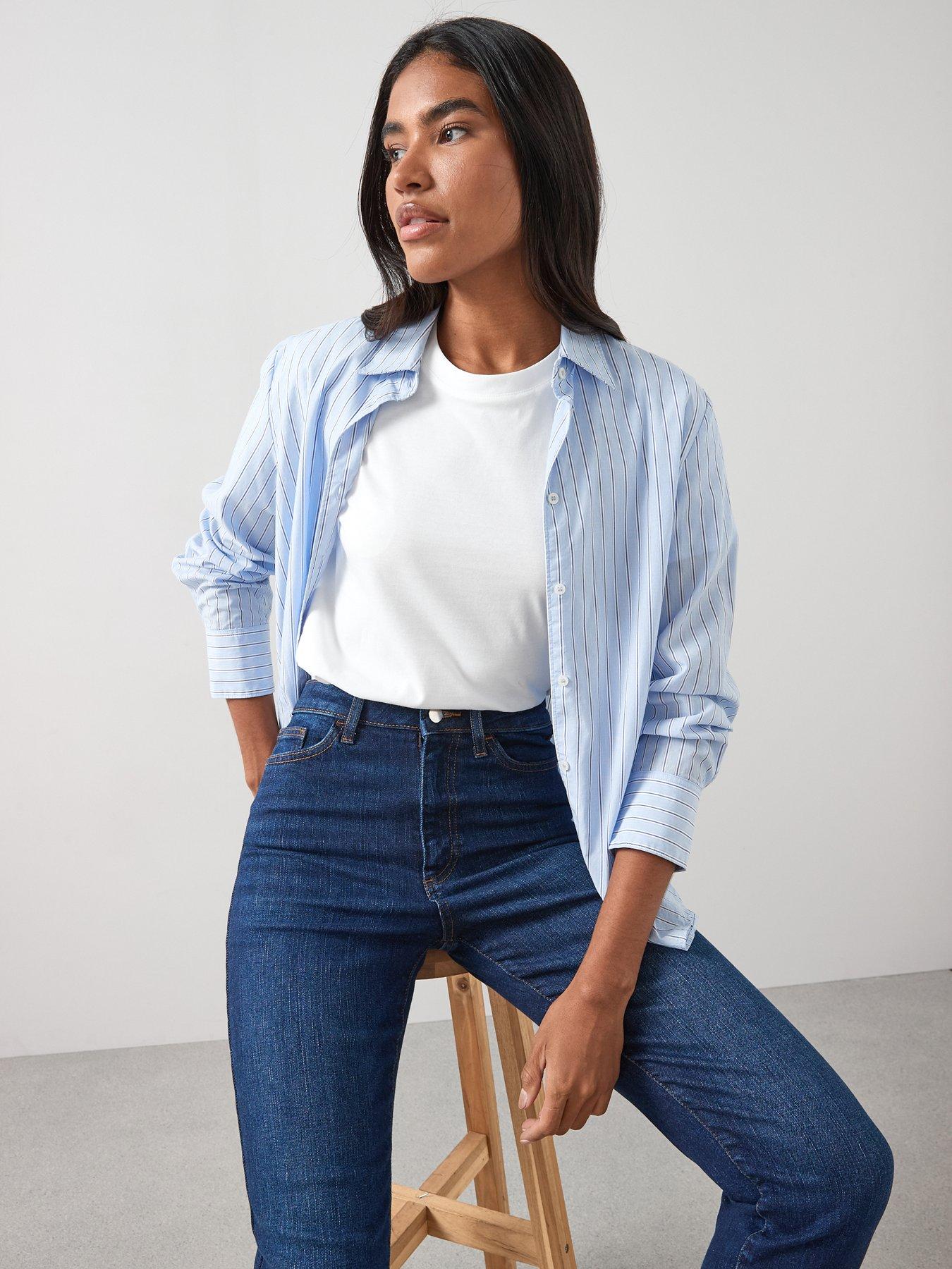 Image 4 of 7 of The Very Collection Issie Slim Leg Jeans - Dark Wash