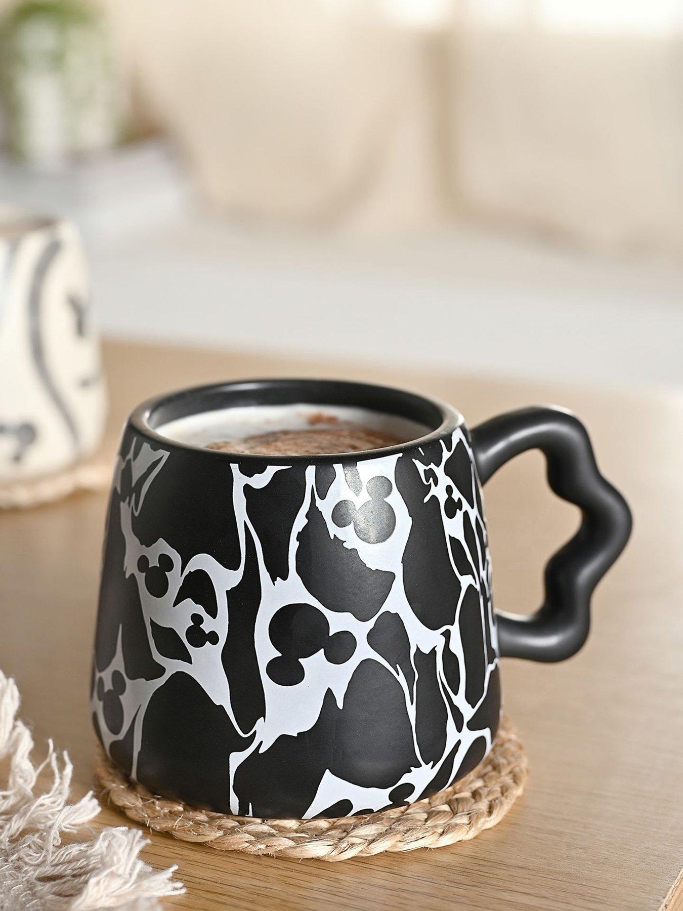 Image of Disney Disney Mickey Shapes Mug - Crackled Effect