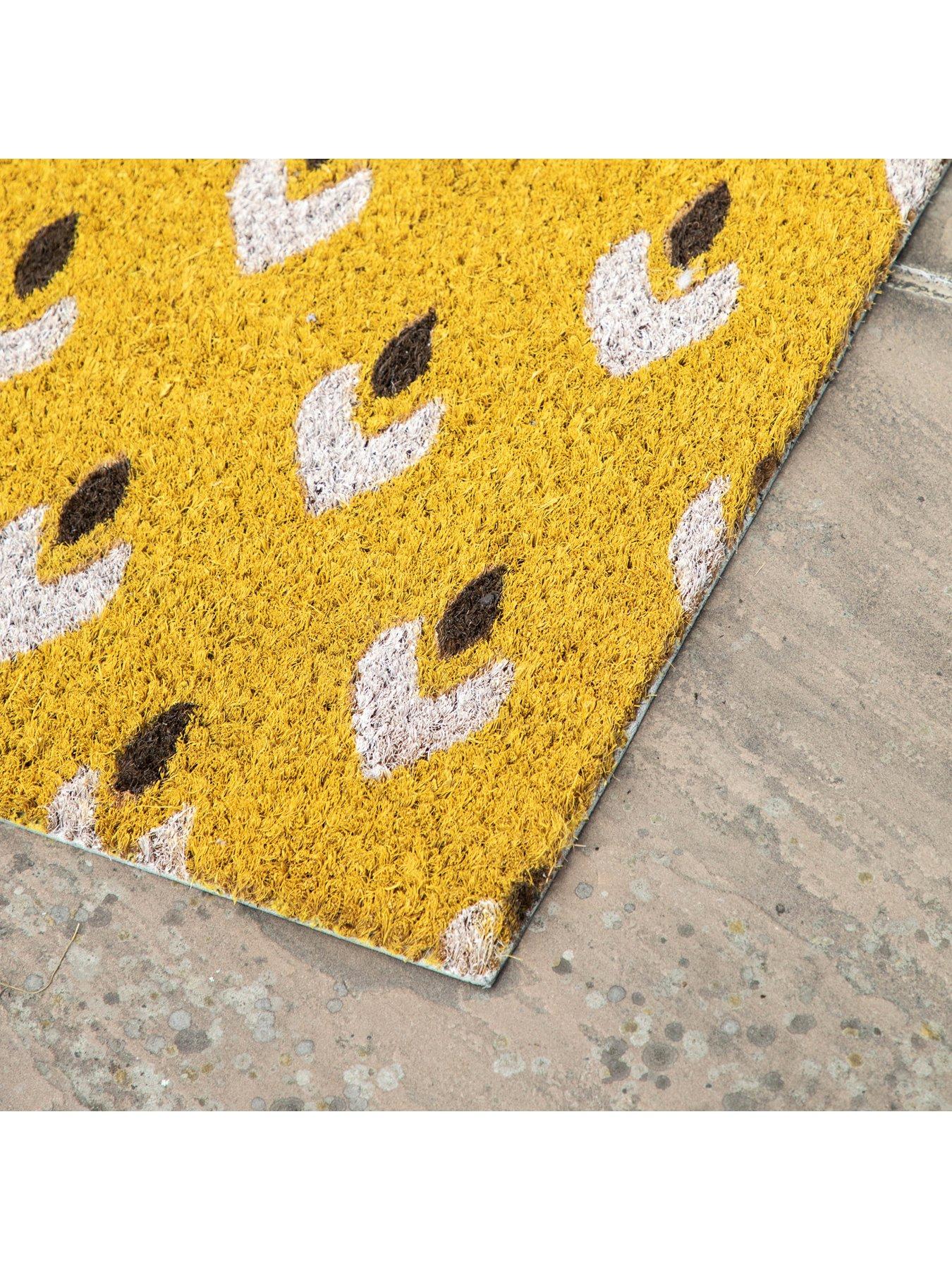 gallery-direct-ikat-ochre-coir-doormat-600x900mmdetail