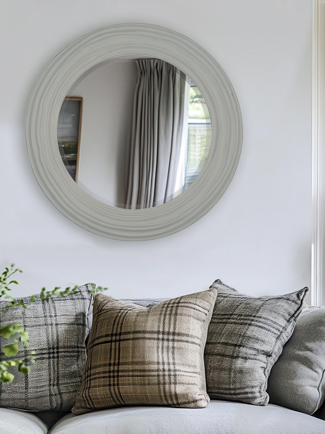 Gallery Direct Cumbria Mirror Light Grey