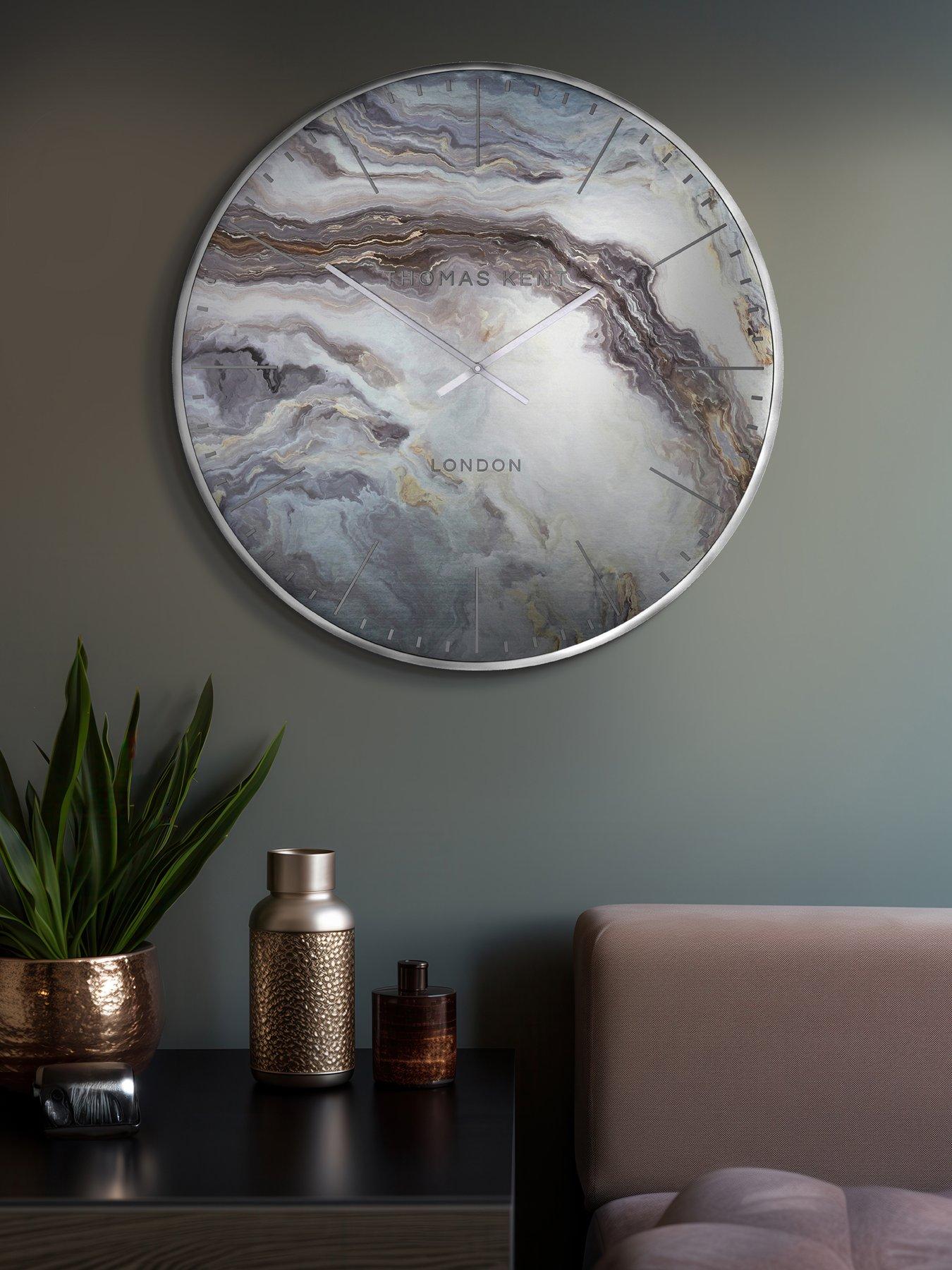 Gallery Direct Thomas Kent Oyster Glacier Wall Clock