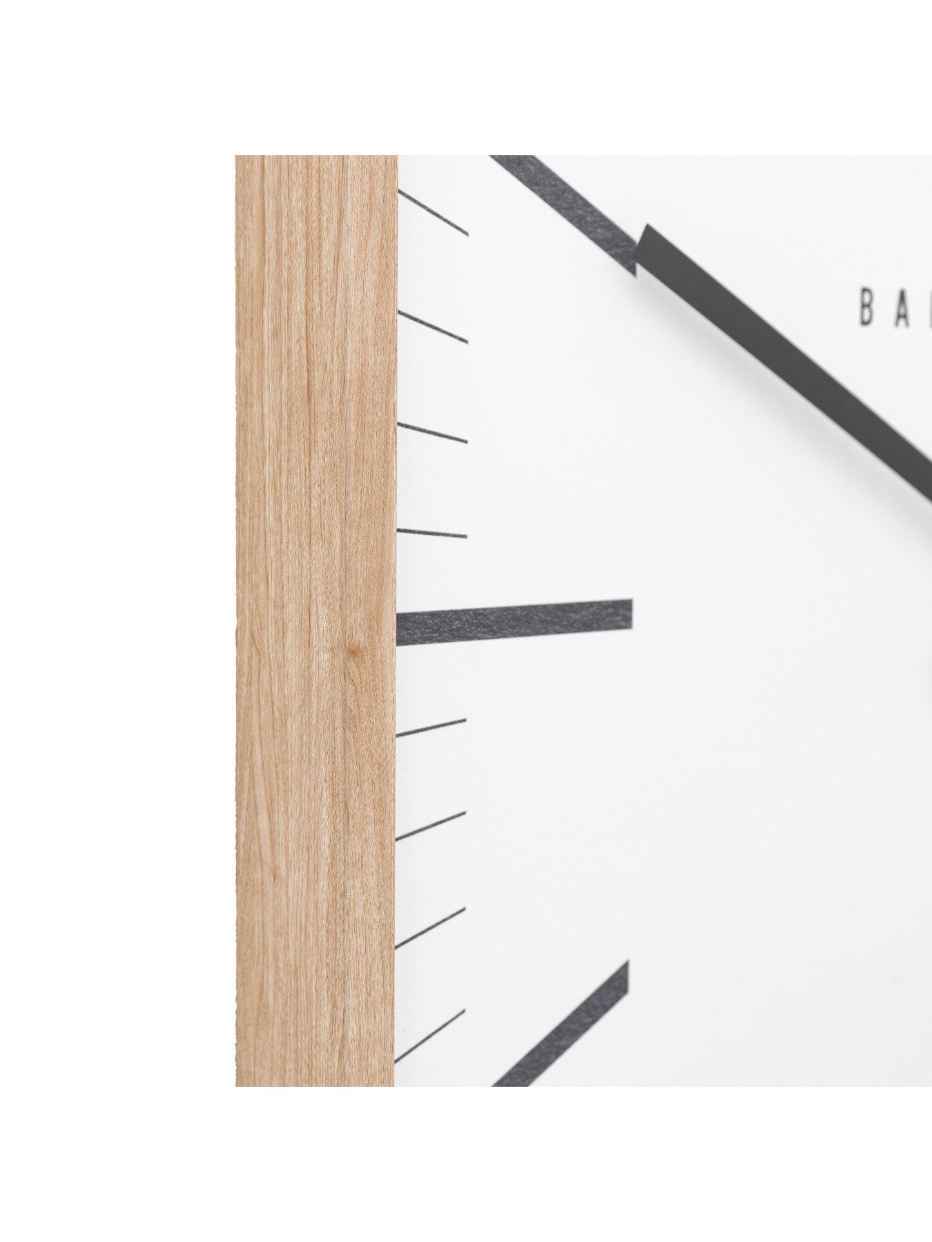 Image 6 of 7 of Gallery Direct Penhurst Wall Clock - Oak
