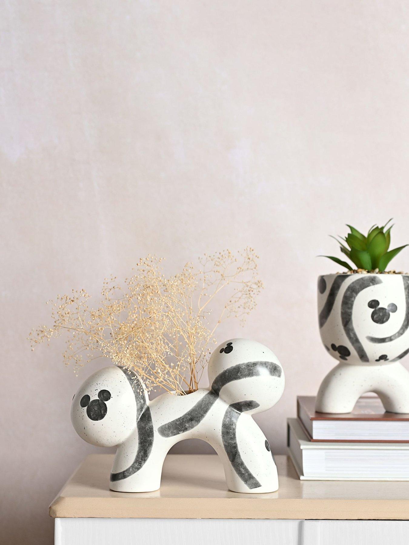 Image of Disney Disney Arched Mickey Shaped Vase