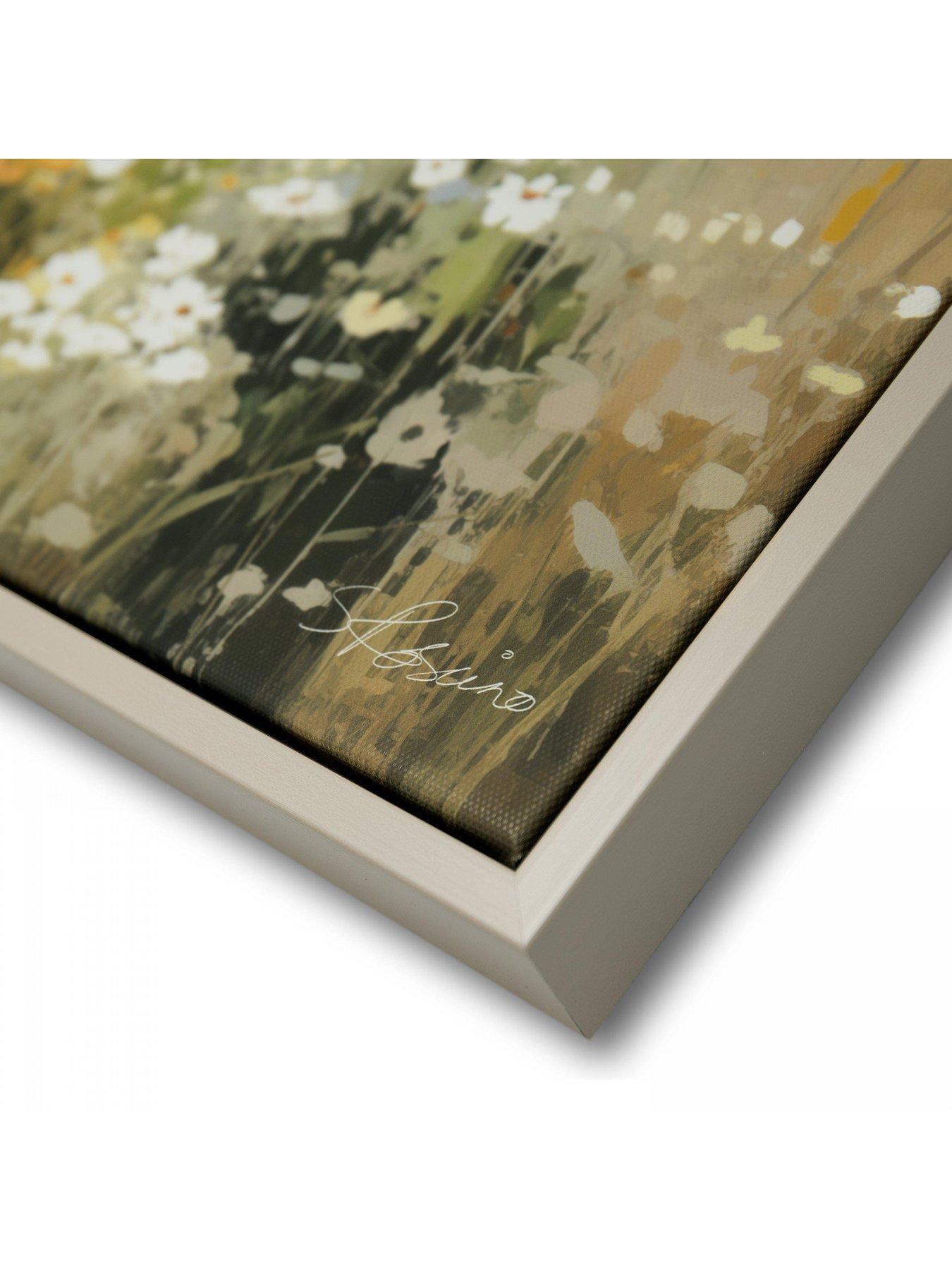 Image 2 of 3 of Gallery Direct Wildflower Reflections Framed Canvas Wall Art