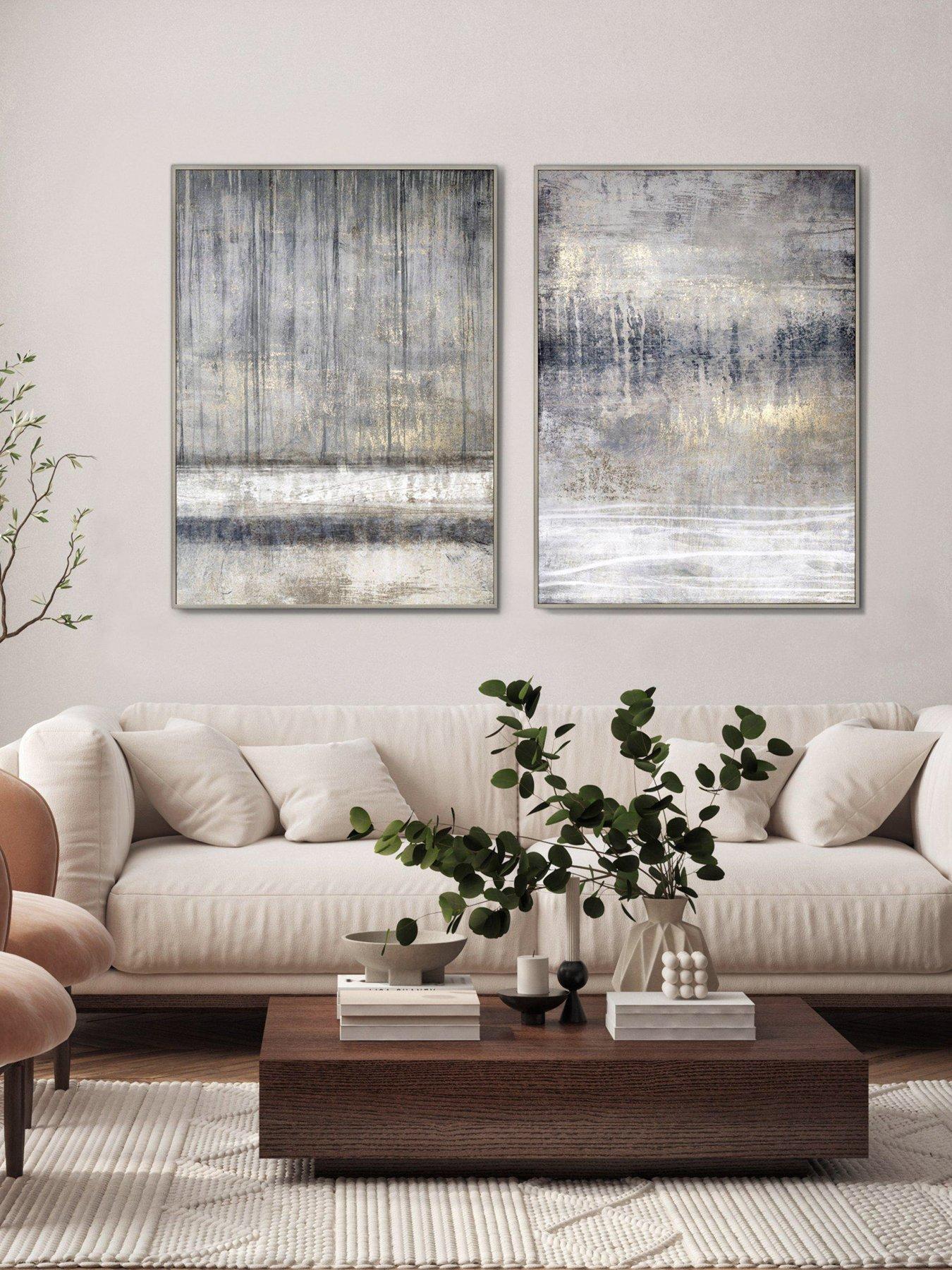 undefined Torrent Framed Canvas Wall Art