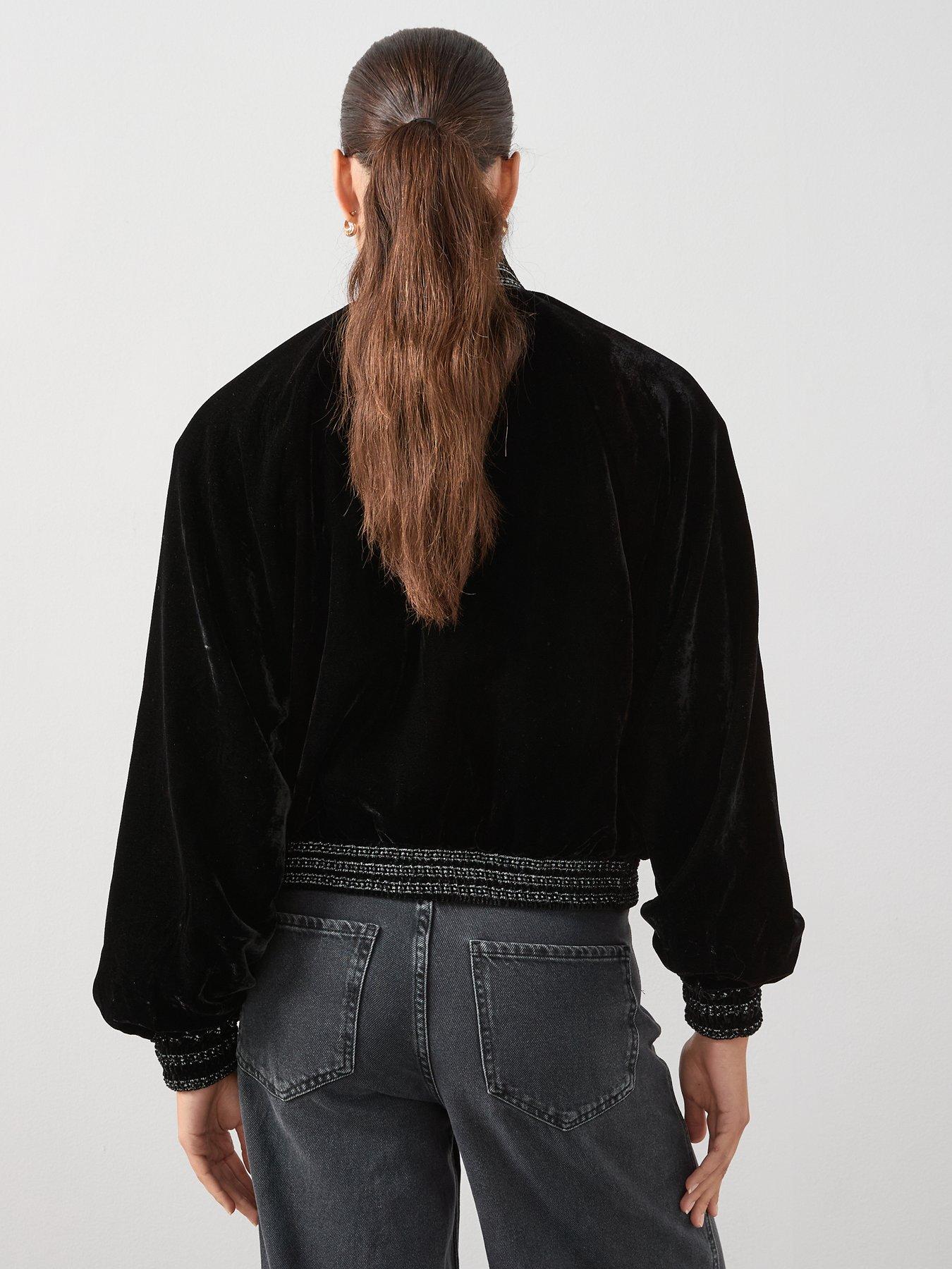 the-very-collection-velvet-embroidered-bomber-jacket-blackstillFront