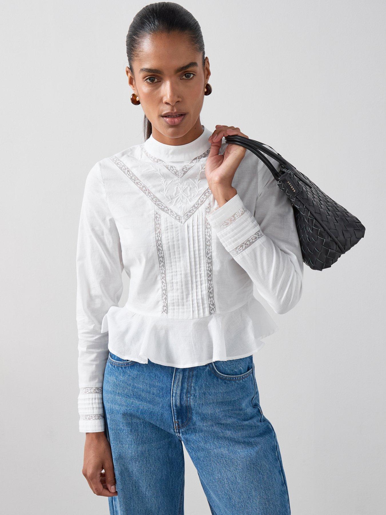 the-very-collection-embroidered-high-neck-blouse-white