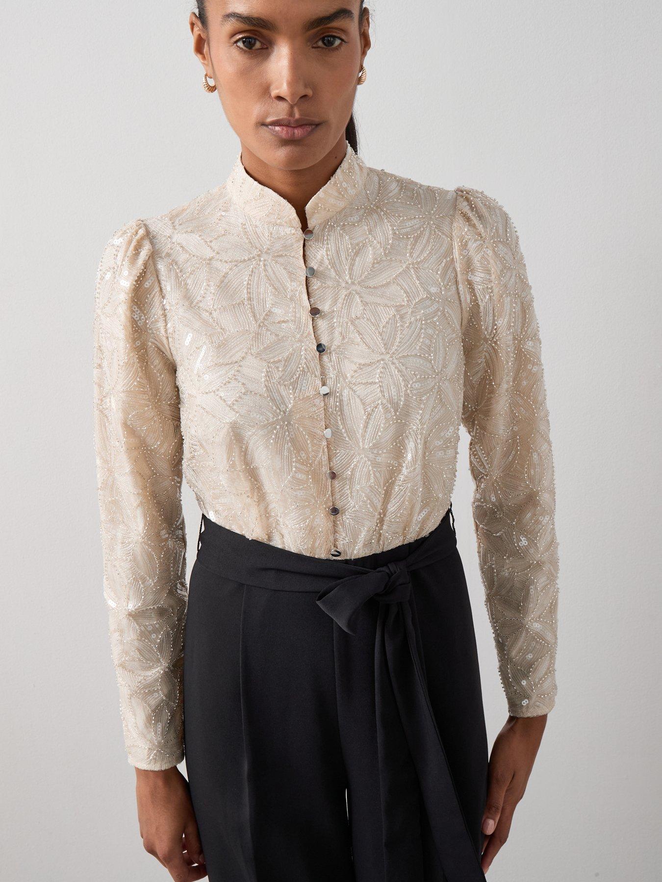 the-very-collection-embellished-button-through-wide-leg-jumpsuit-blackback