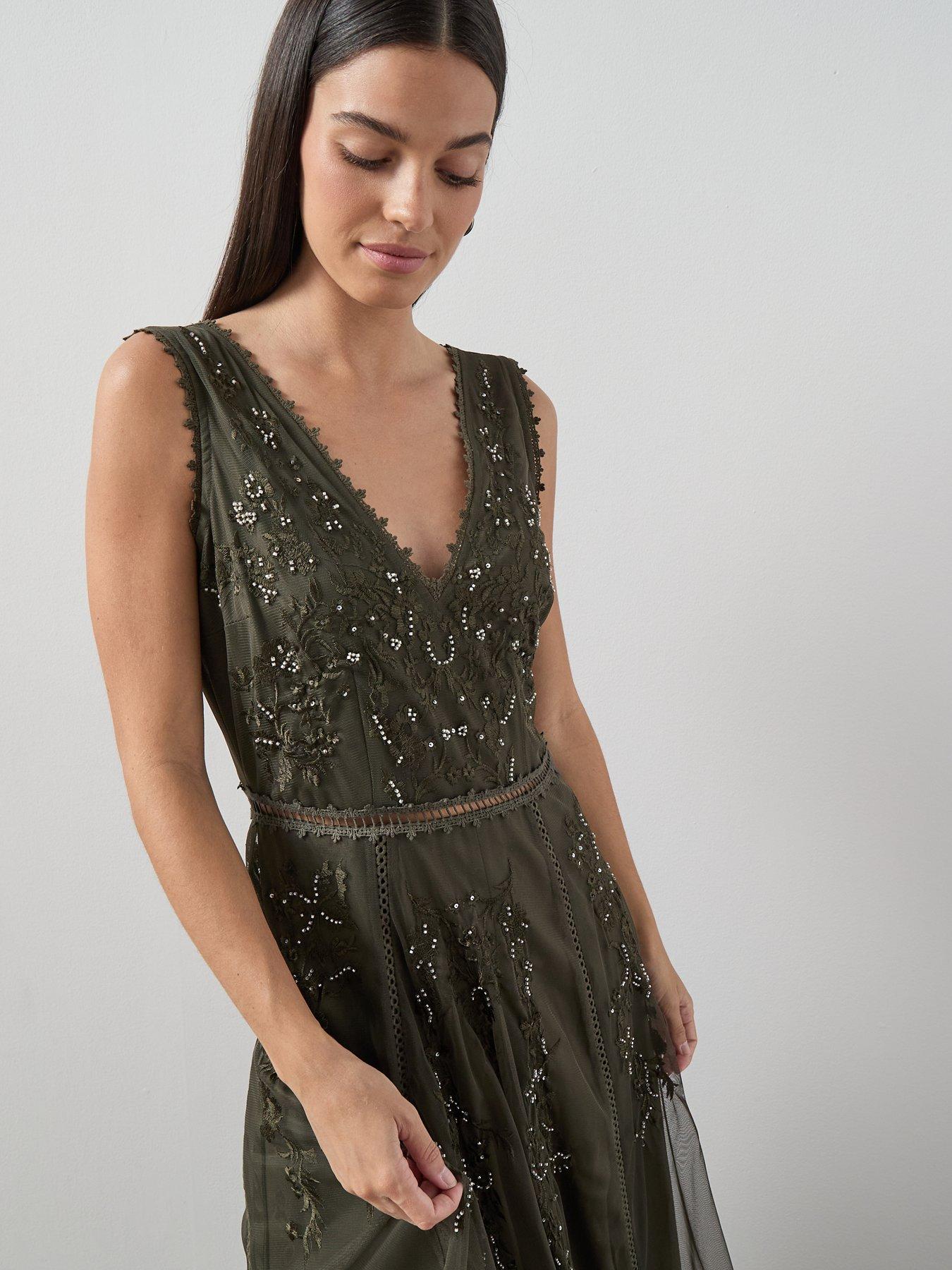 the-very-collection-embellished-tulle-maxi-dress-greendetail
