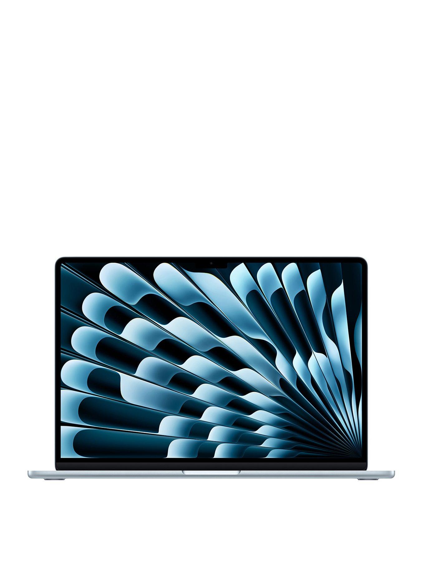 undefined MacBook Air (M4, 2025) 15 inch with 10-core CPU and 10-core GPU, 16GB Unified Memory, 256GB SSD - Sky Blue