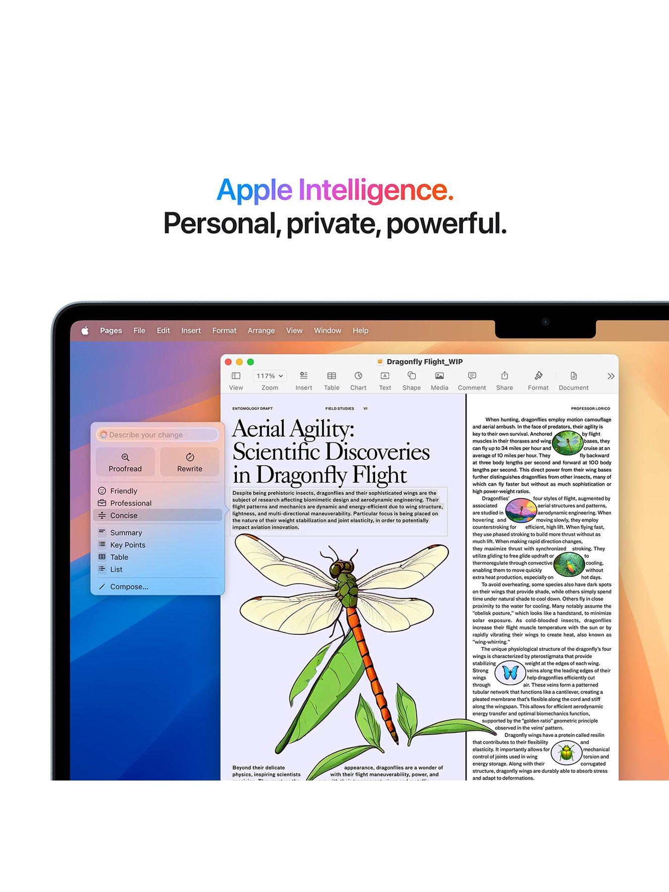 Image 4 of 8 of Apple MacBook Air (M4, 2025) 15 inch with 10-core CPU and 10-core GPU, 16GB Unified Memory, 512GB SSD - Sky Blue