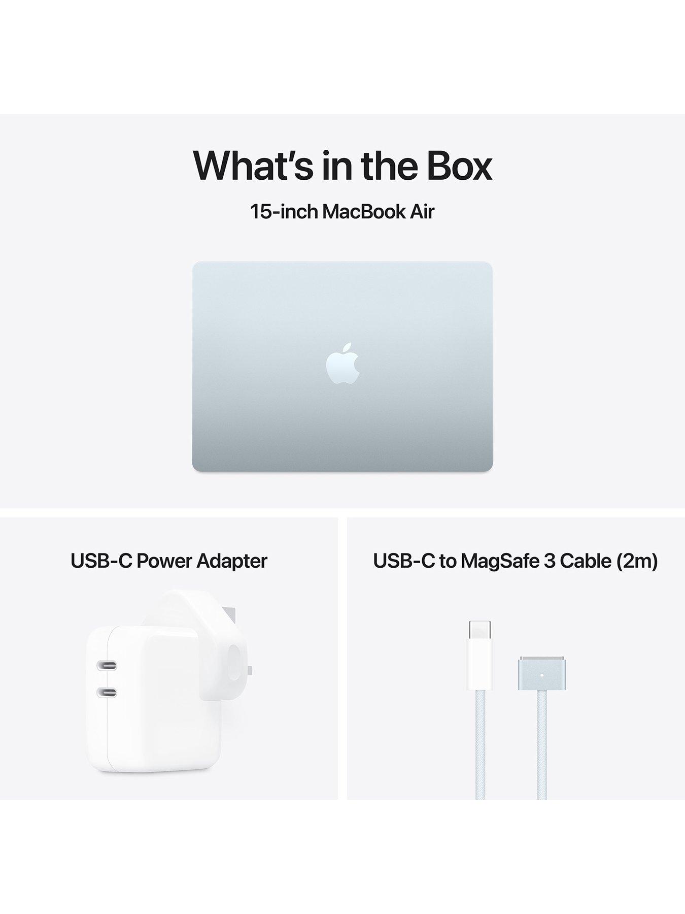 Image 7 of 8 of Apple MacBook Air (M4, 2025) 15 inch with 10-core CPU and 10-core GPU, 16GB Unified Memory, 512GB SSD - Sky Blue
