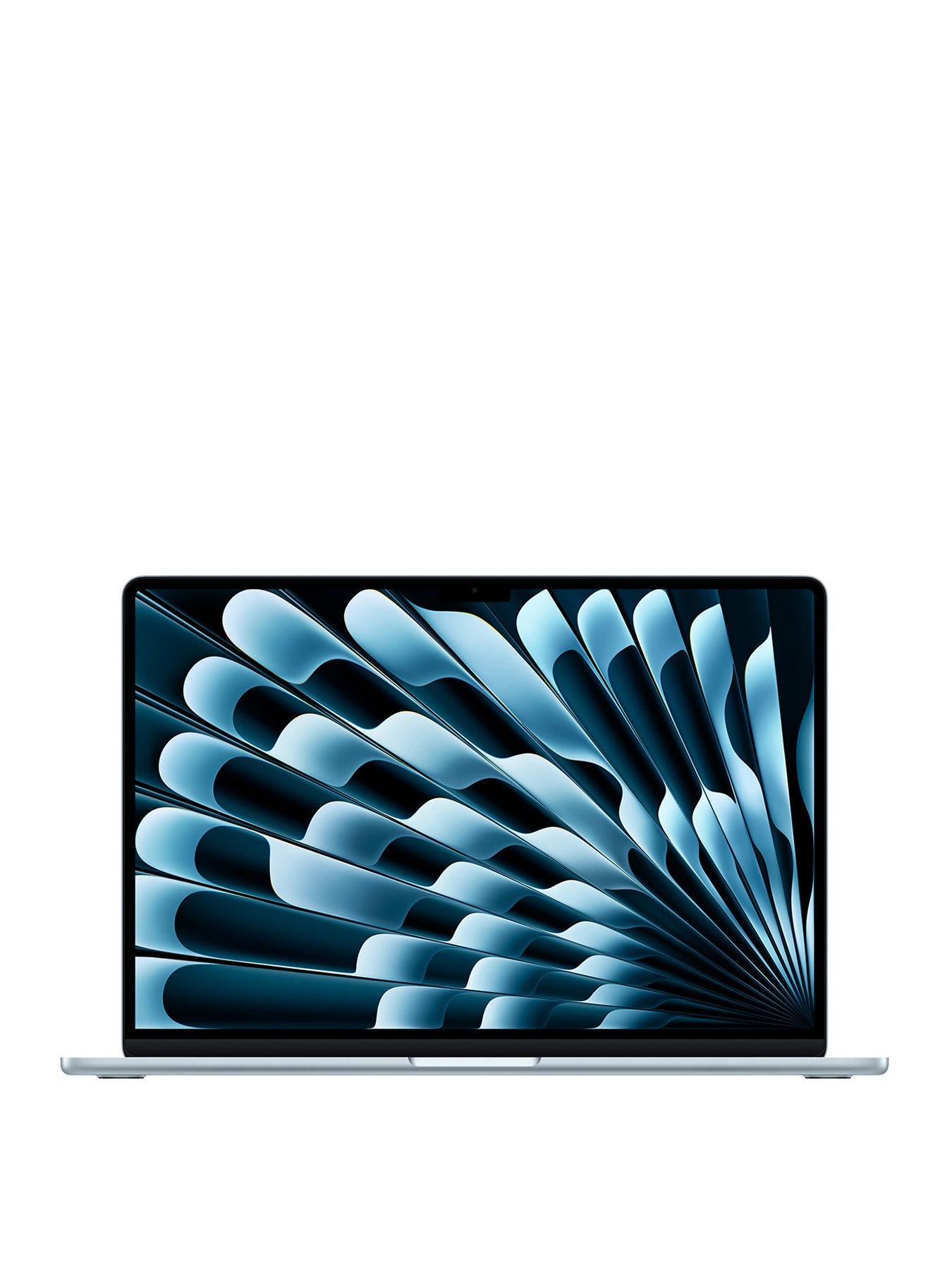 undefined MacBook Air (M4, 2025) 15 inch with 10-core CPU and 10-core GPU, 24GB Unified Memory, 512GB SSD - Sky Blue