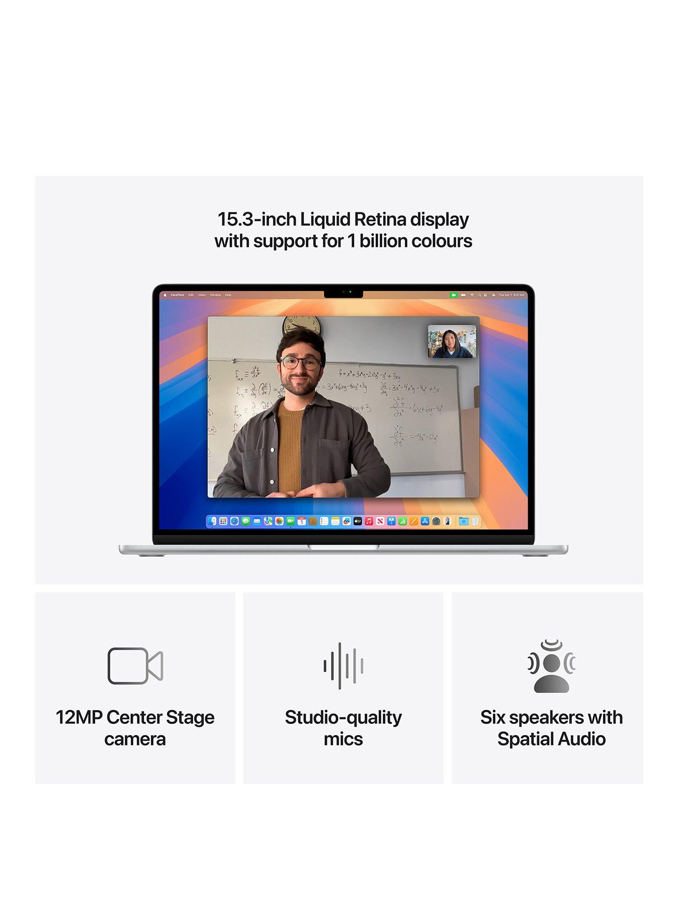 Image 3 of 8 of Apple MacBook Air (M4, 2025) 15 inch with 10-core CPU and 10-core GPU, 16GB Unified Memory, 512GB SSD - Silver