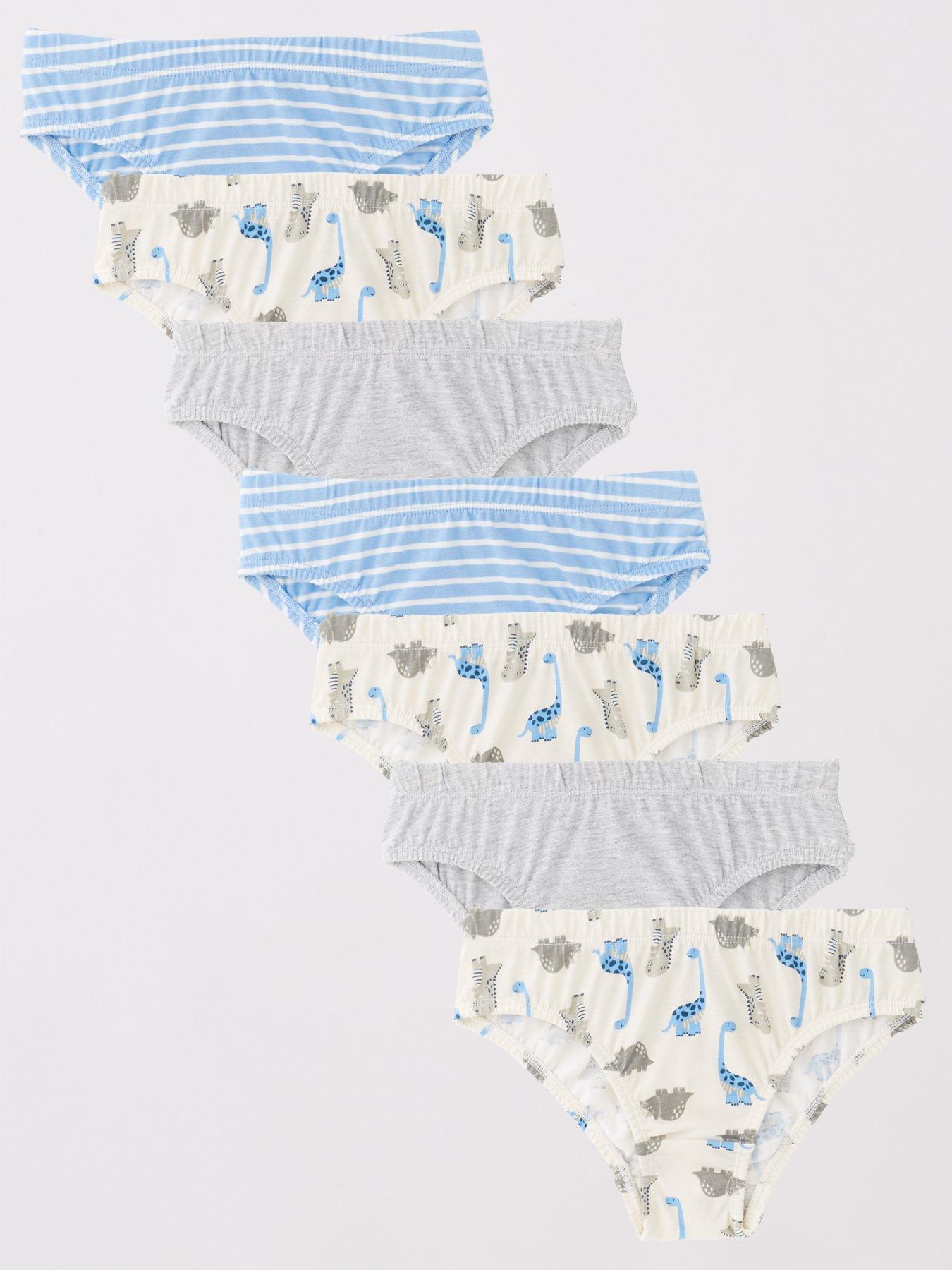 The Very Collection Boys 7 Pack Dino Briefs - Multi