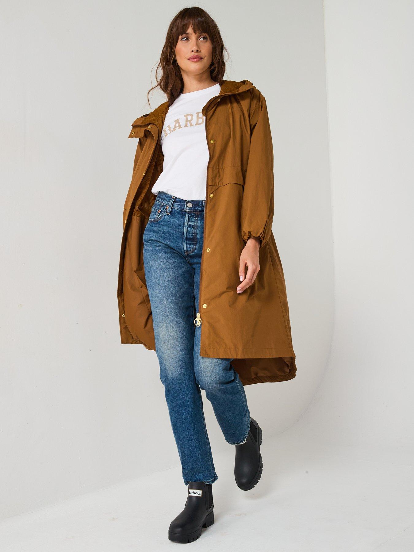 Image 3 of 6 of Barbour Naboo Showerproof Jacket - Brown