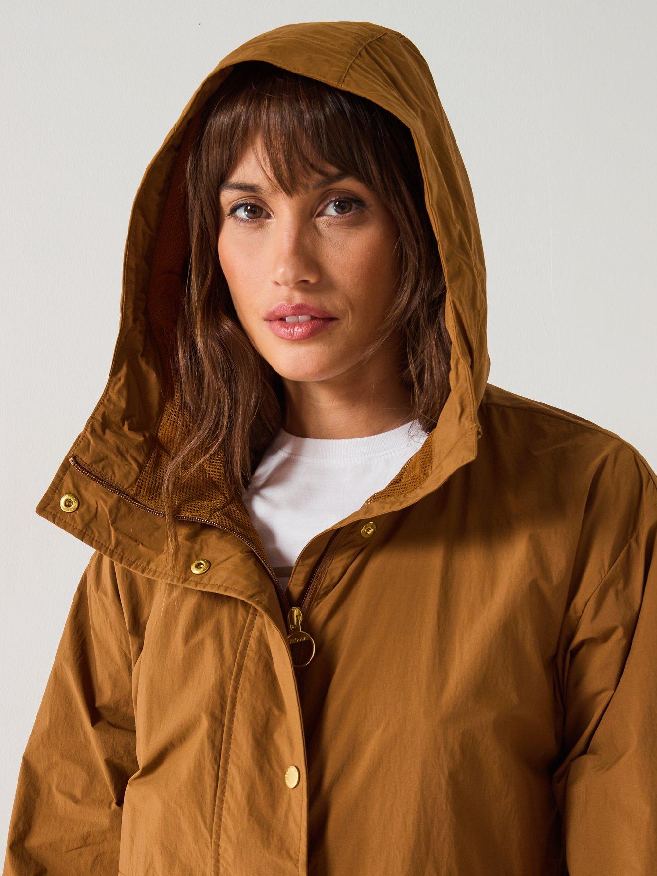 Image 4 of 6 of Barbour Naboo Showerproof Jacket - Brown