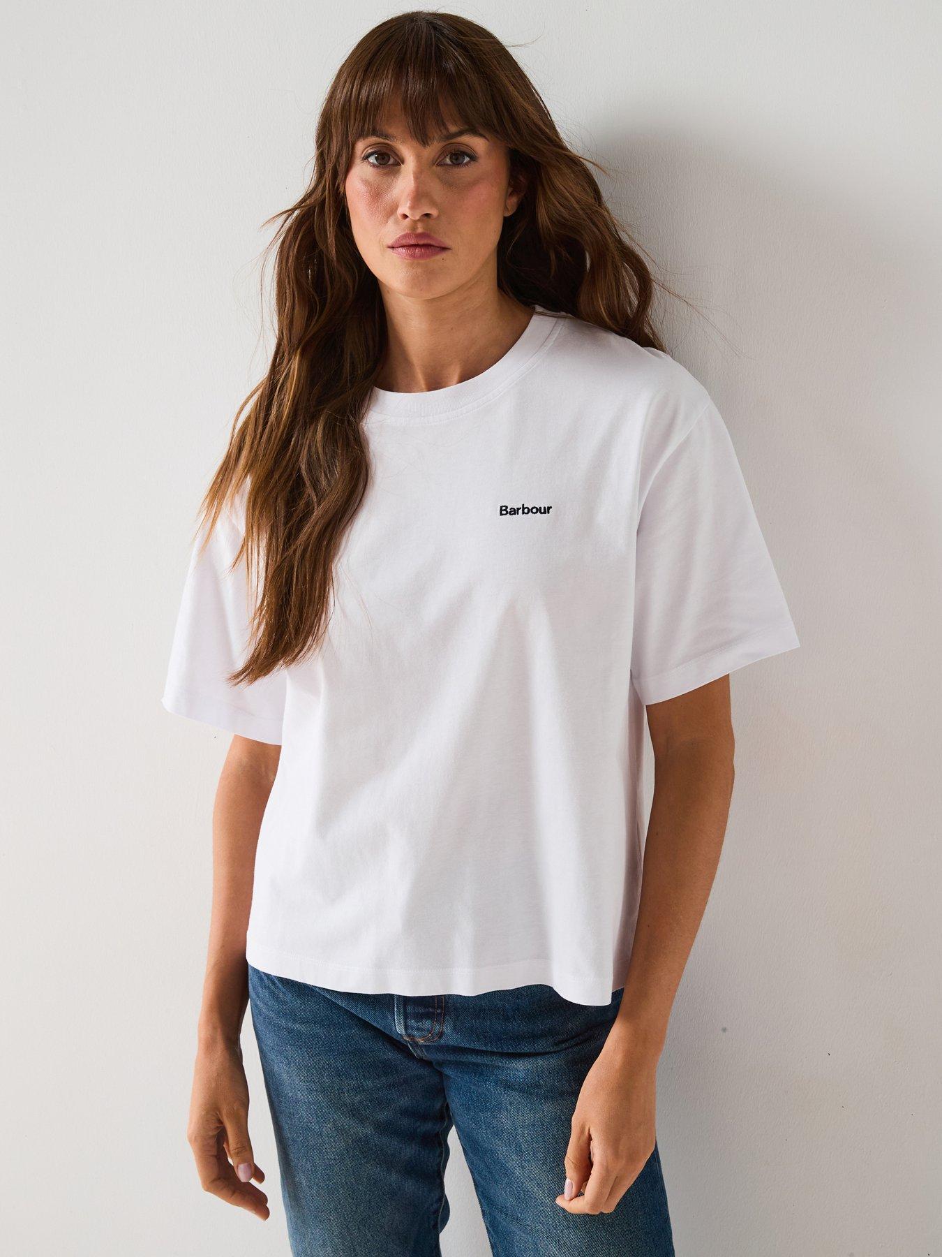 Image 1 of 5 of Barbour Jema Top - White