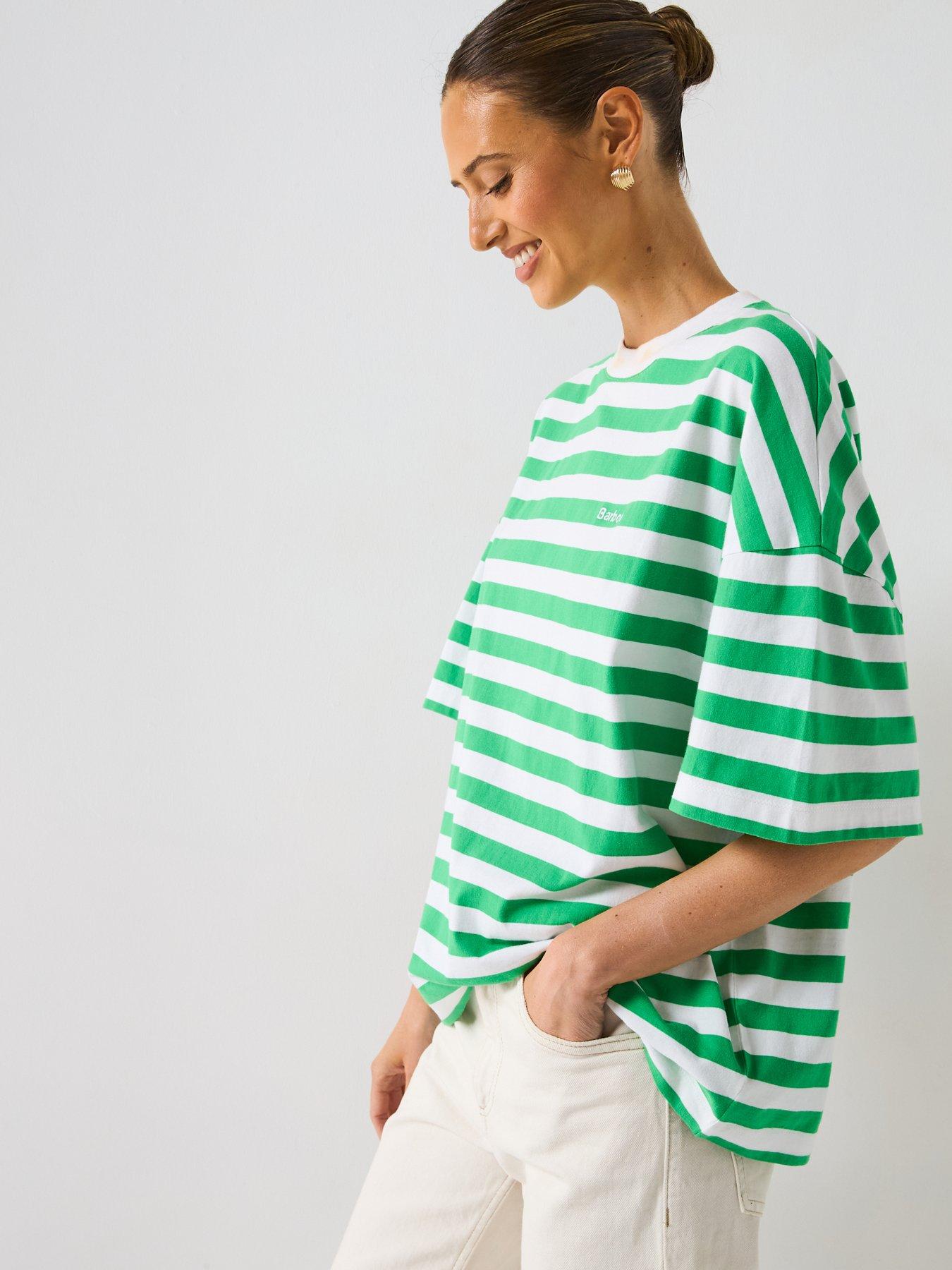 barbour-striped-oversized-crew-neck-t-shirt-whitekelly-greendetail