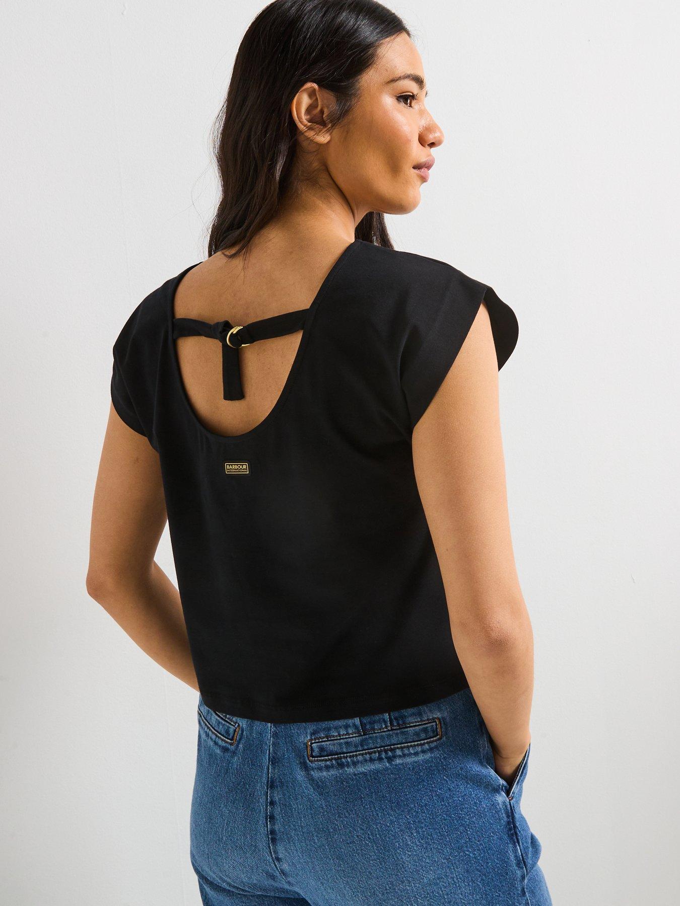Image 2 of 6 of Barbour International Natalia Top - Black
