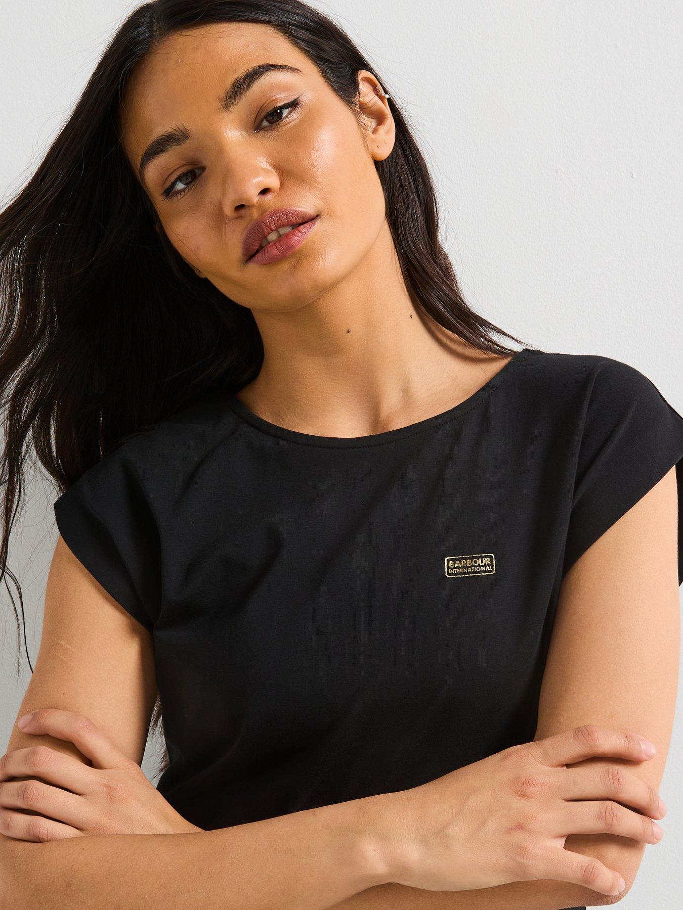 Image 4 of 6 of Barbour International Natalia Top - Black