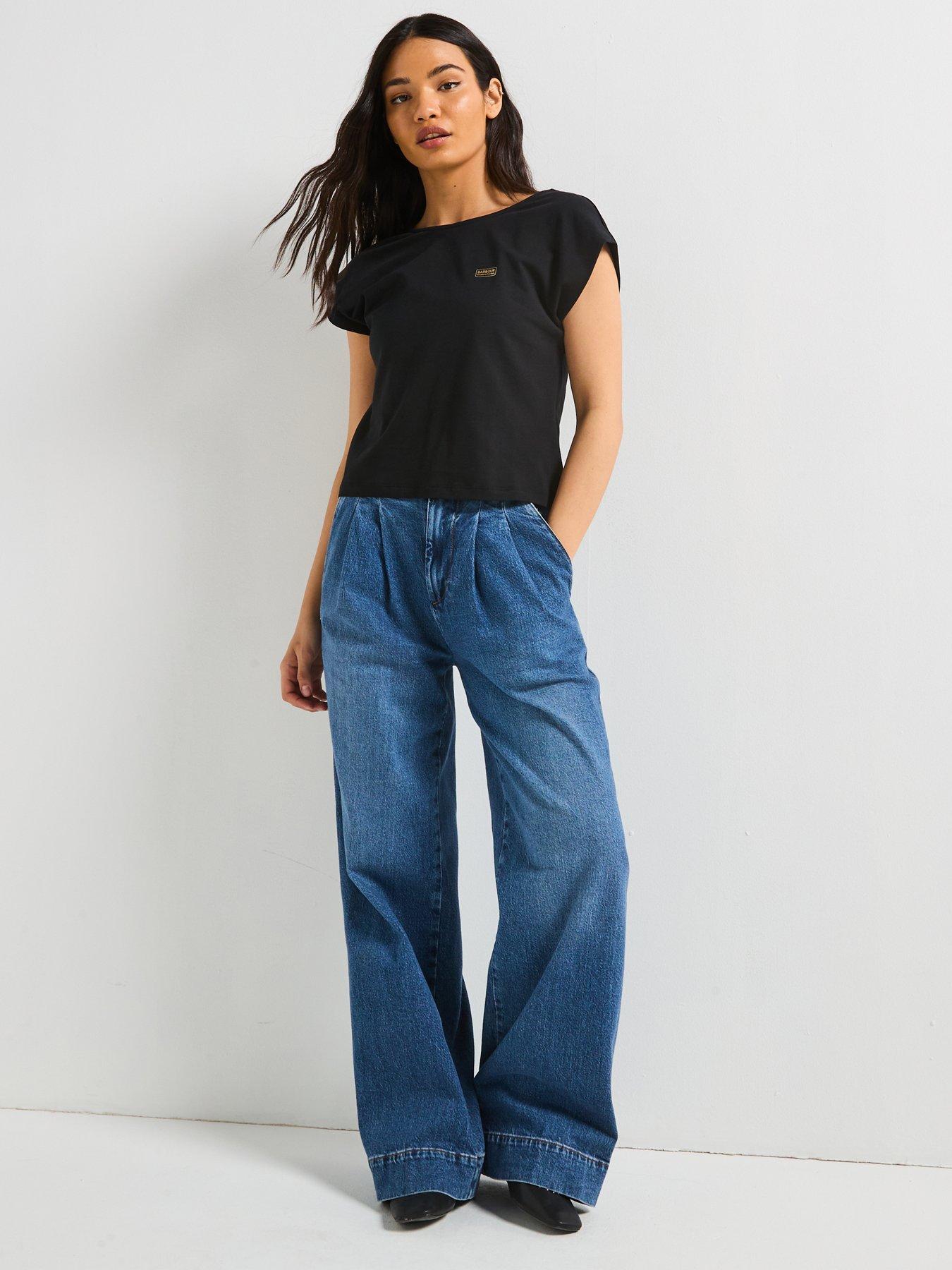 Image 6 of 6 of Barbour International Natalia Top - Black