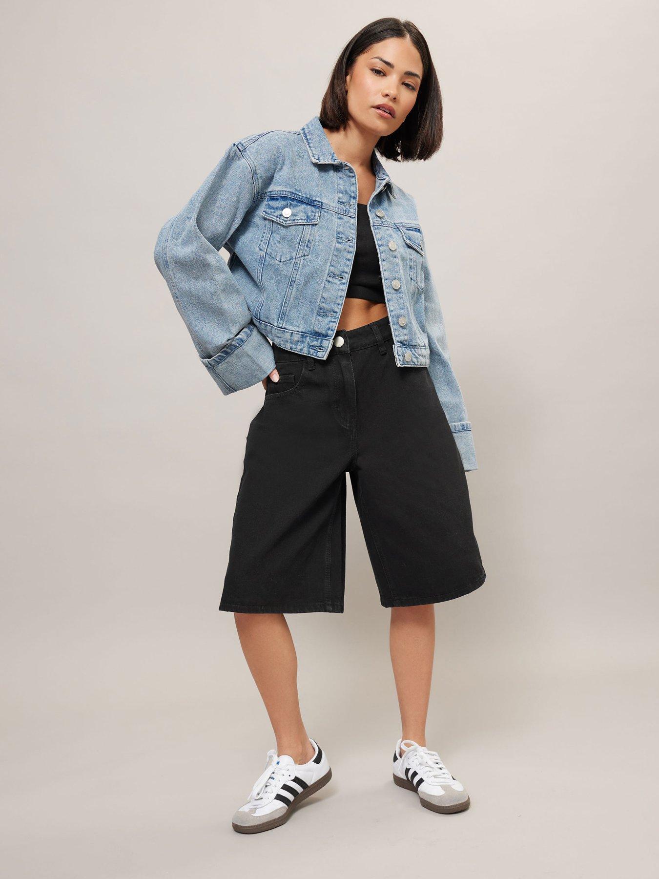Image 3 of 4 of PixieGirl Denim Short - Blue