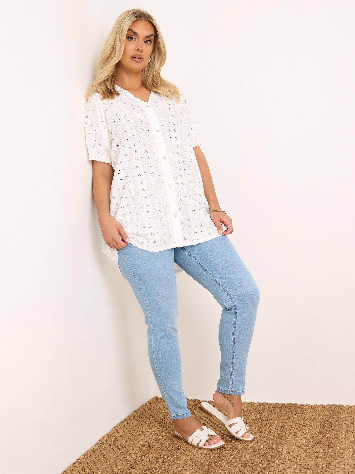 yours-curve-puff-sleeve-anglaise-blouse-whiteback