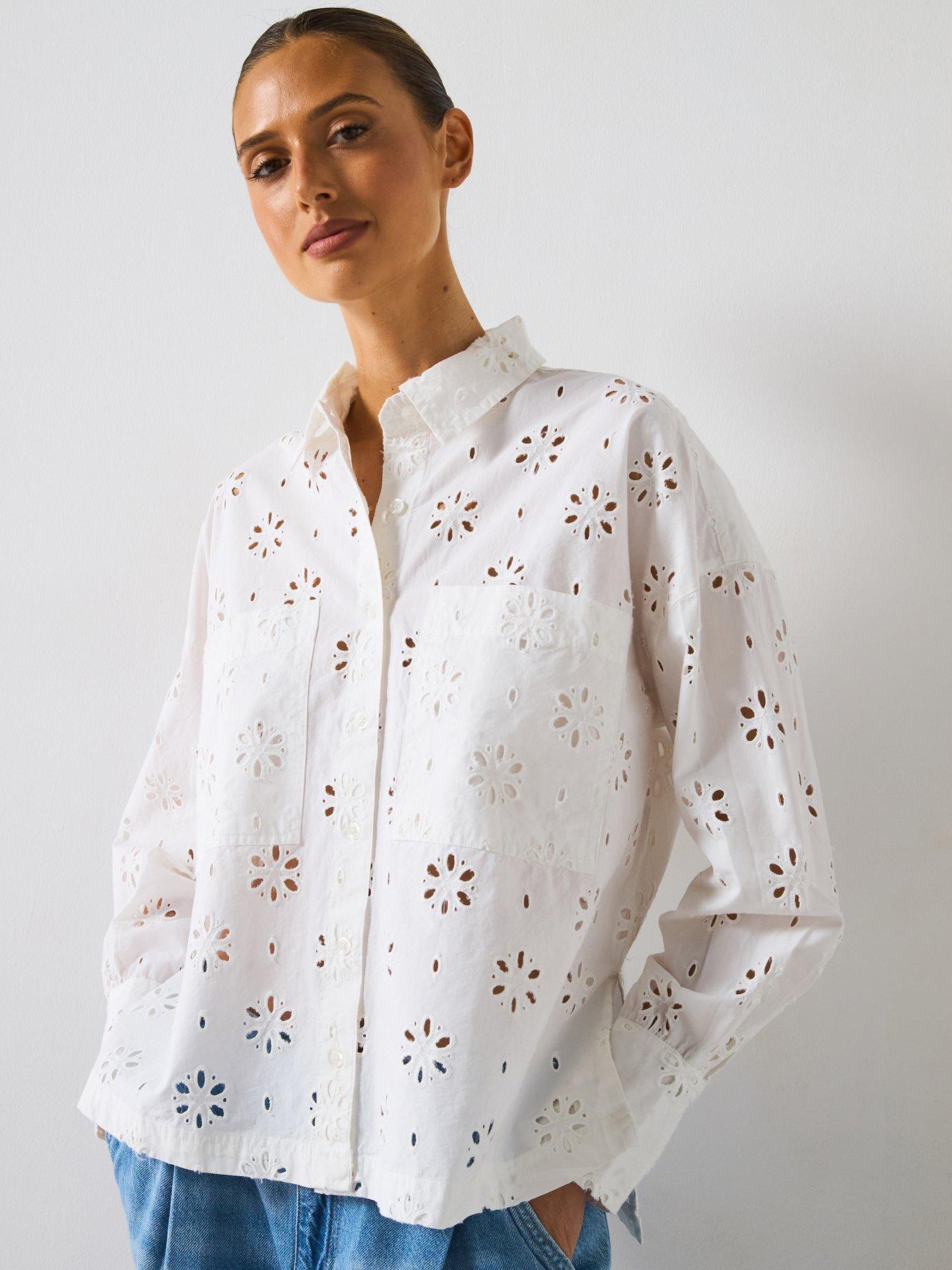 undefined Melissa Shirt - White