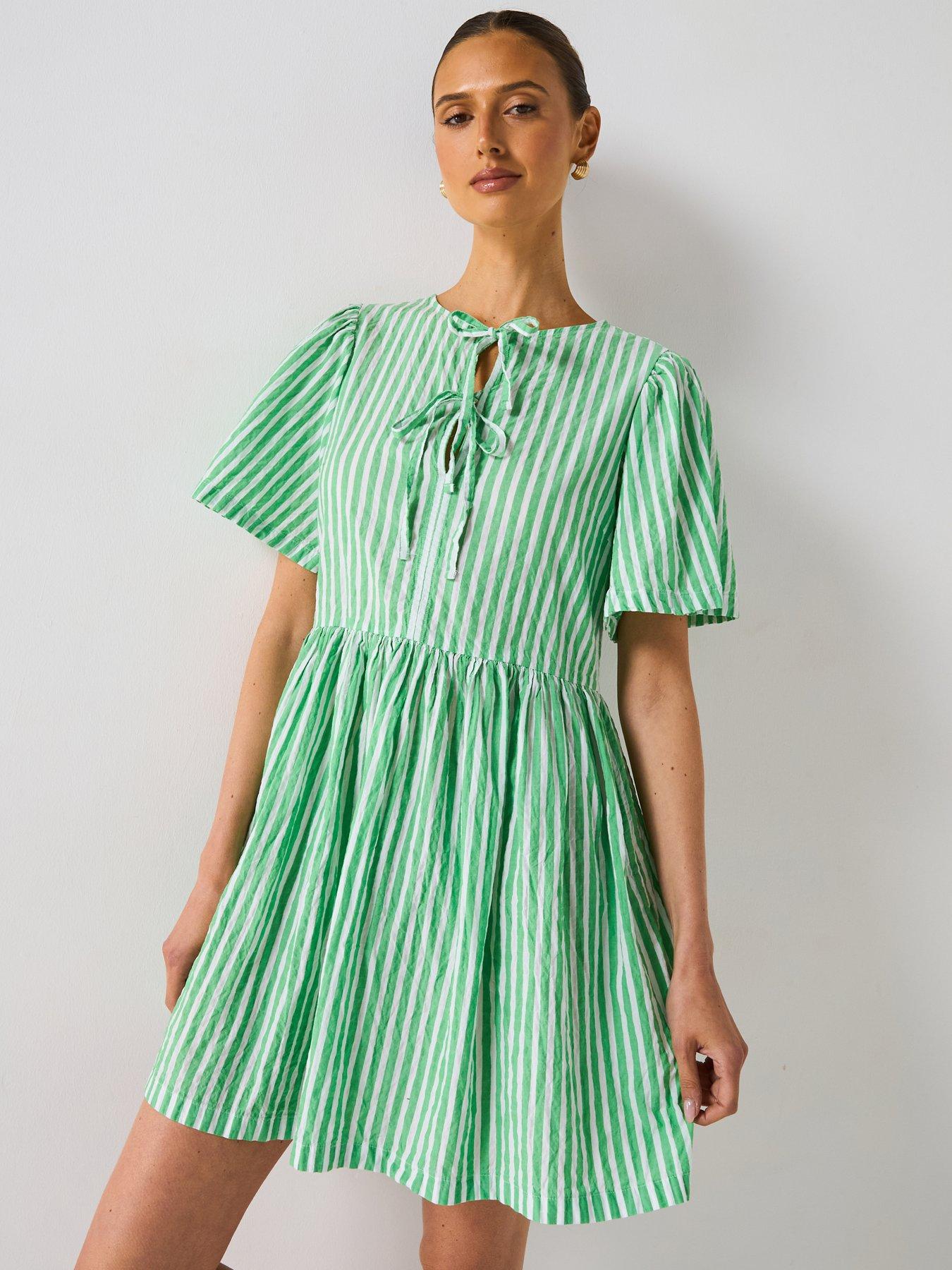 undefined Daison Mini Dress - Green