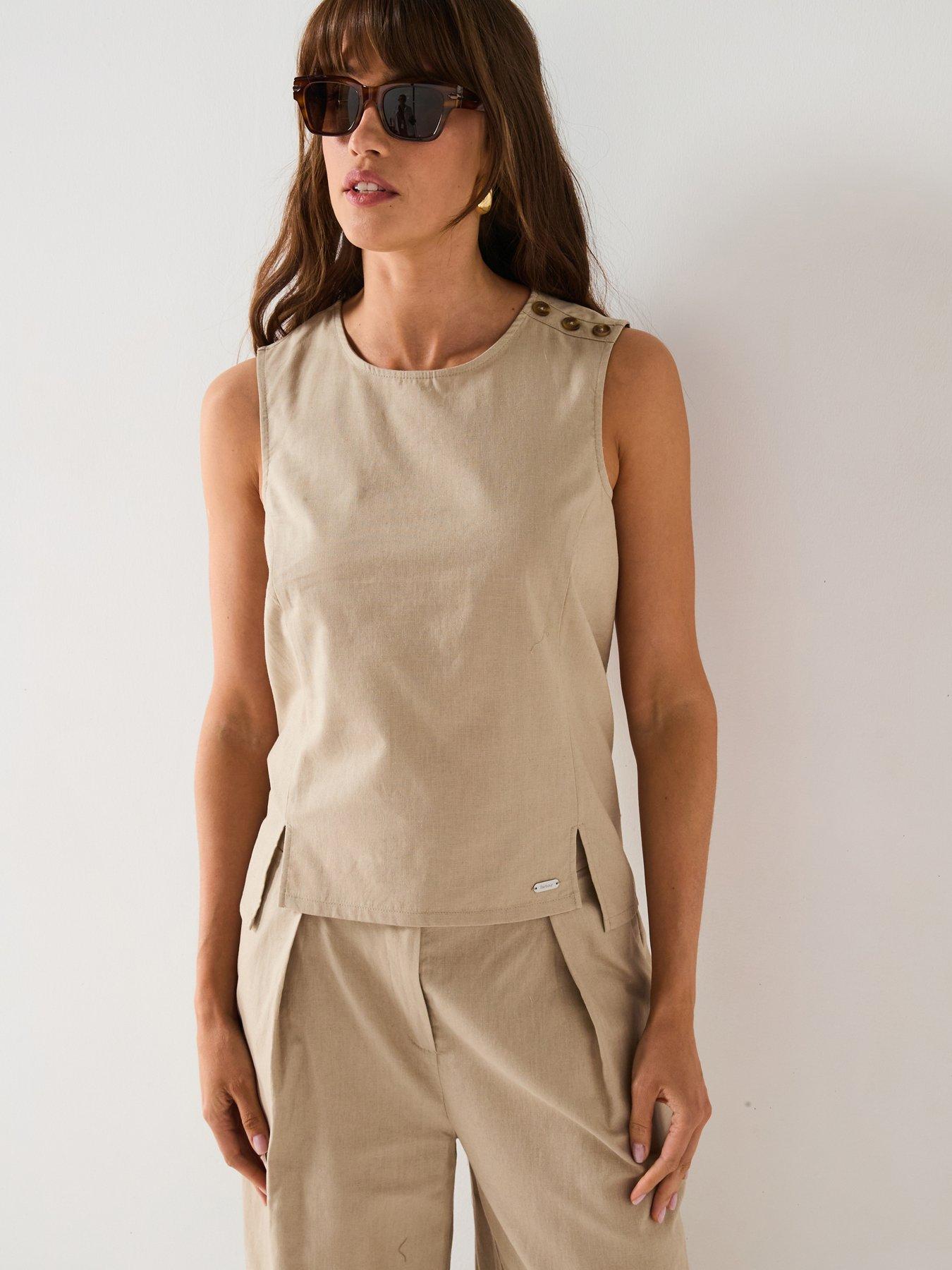 barbour-lucy-top-beige