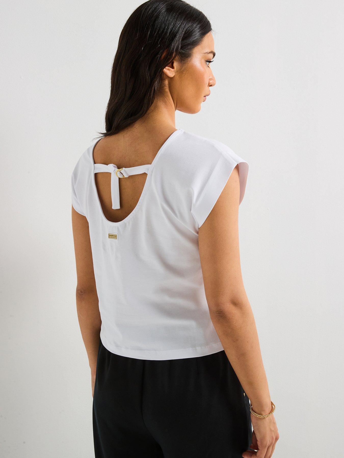 Image 2 of 5 of Barbour International Natalia Top - White