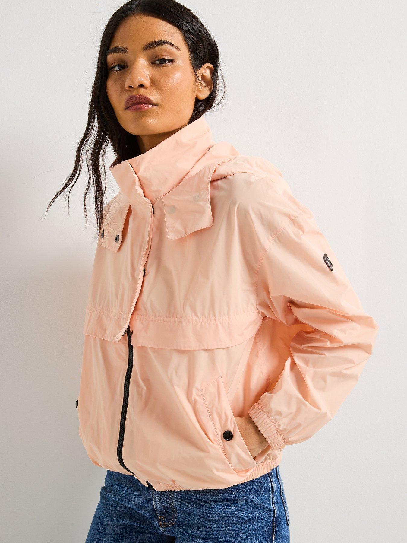 Barbour International Lolita Showerproof Jacket - Orange
