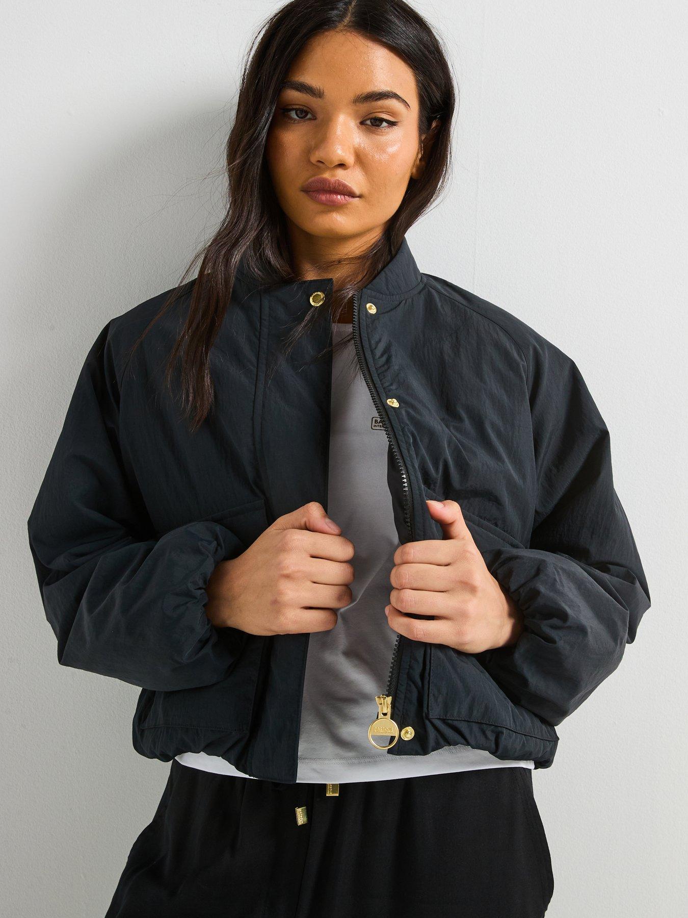 Barbour International Costello Bomber Casual Jacket - Black