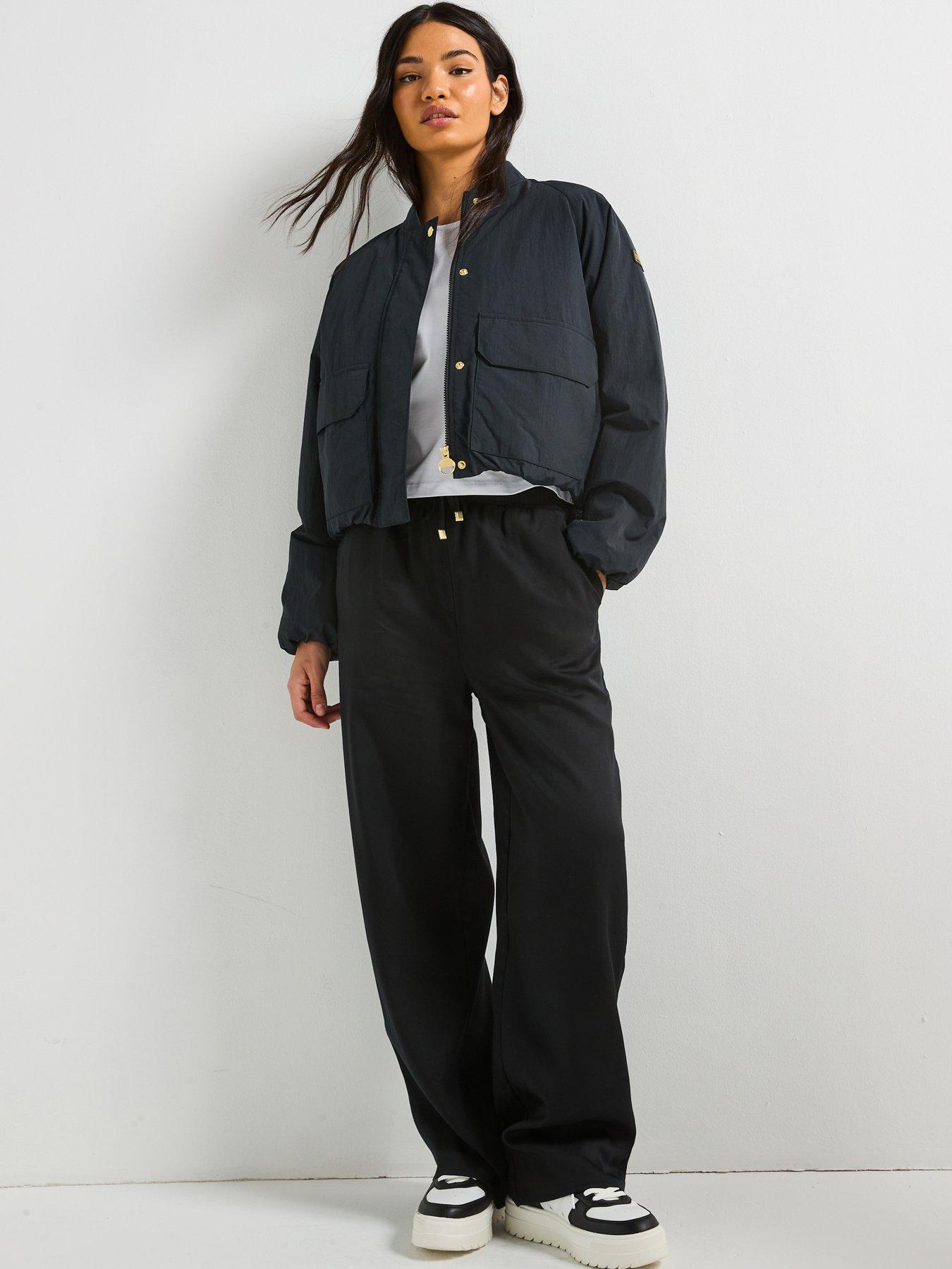 Image 3 of 6 of Barbour International Costello Bomber Casual Jacket - Black